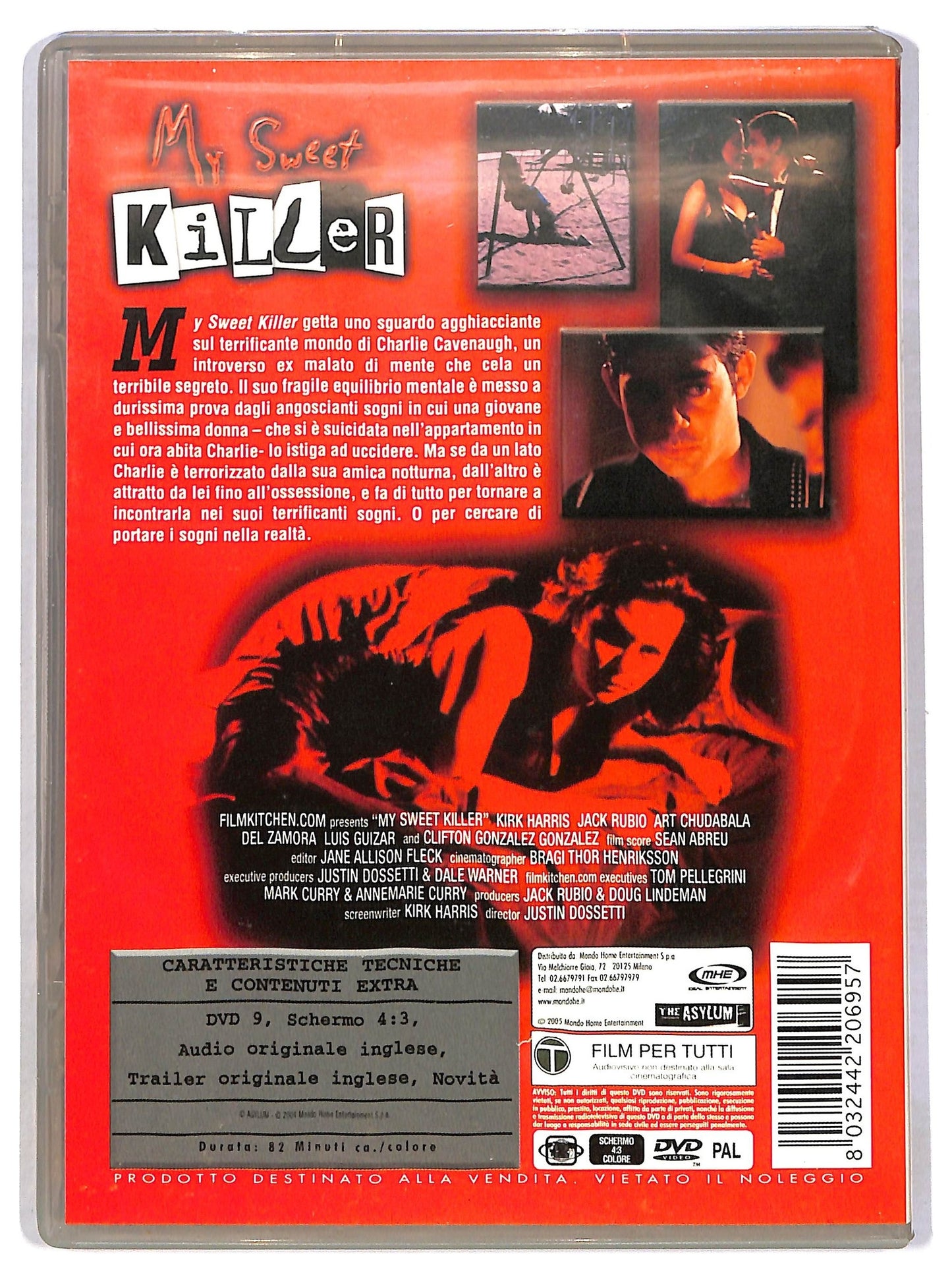 EBOND my sweet killer DVD D787604