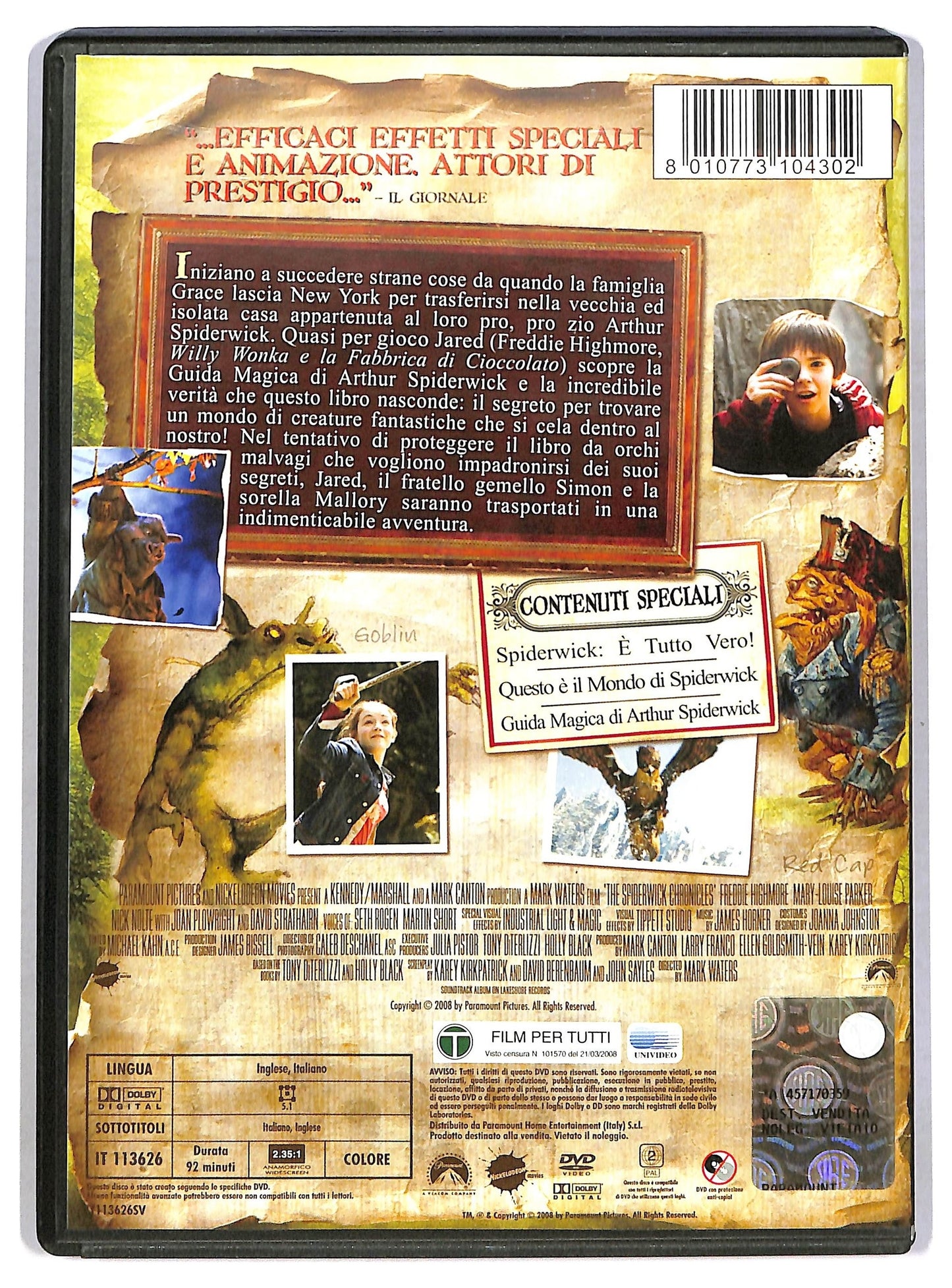 EBOND The Spiderwick - Le cronache DVD D787617