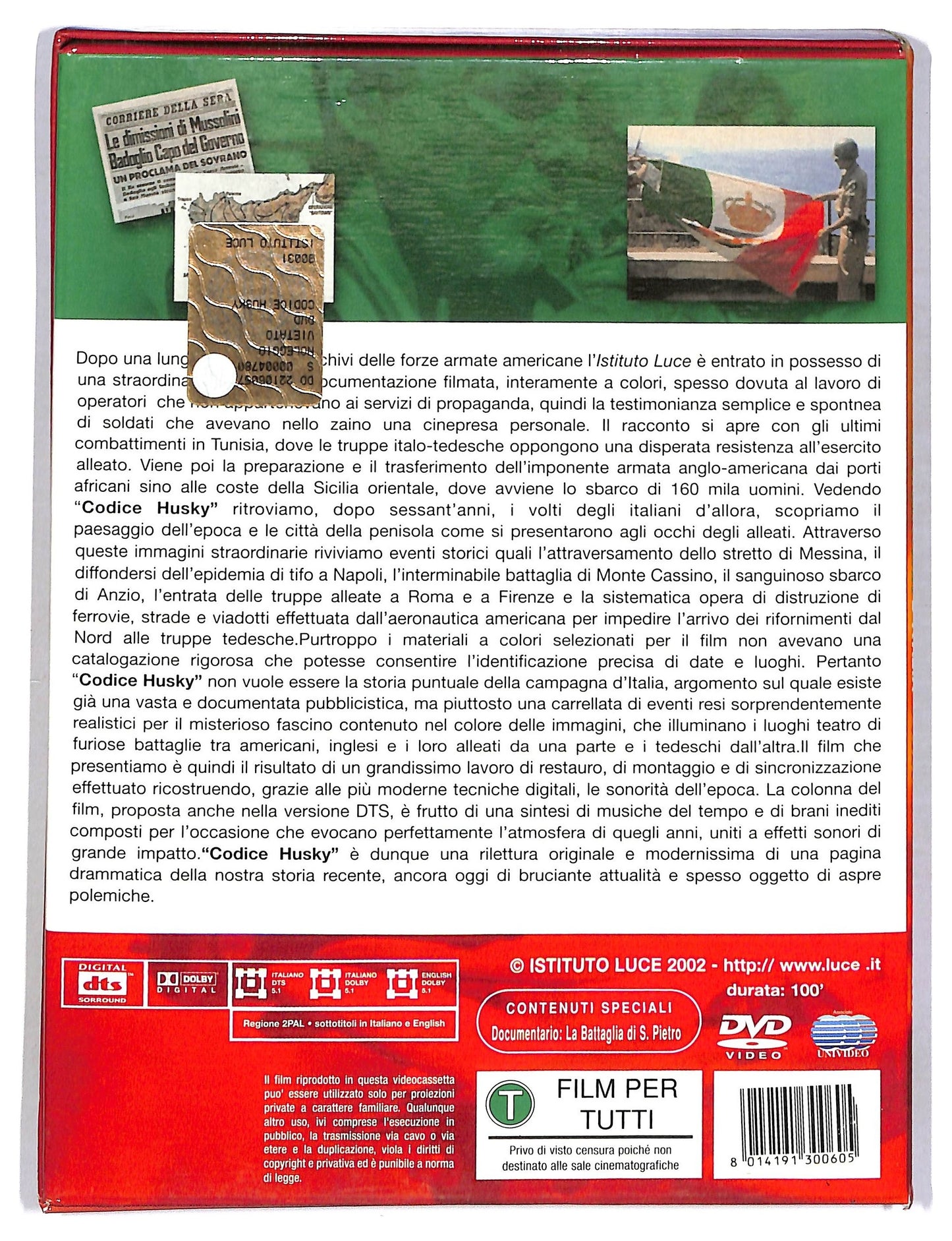 EBOND Codice Husky DVD D787621