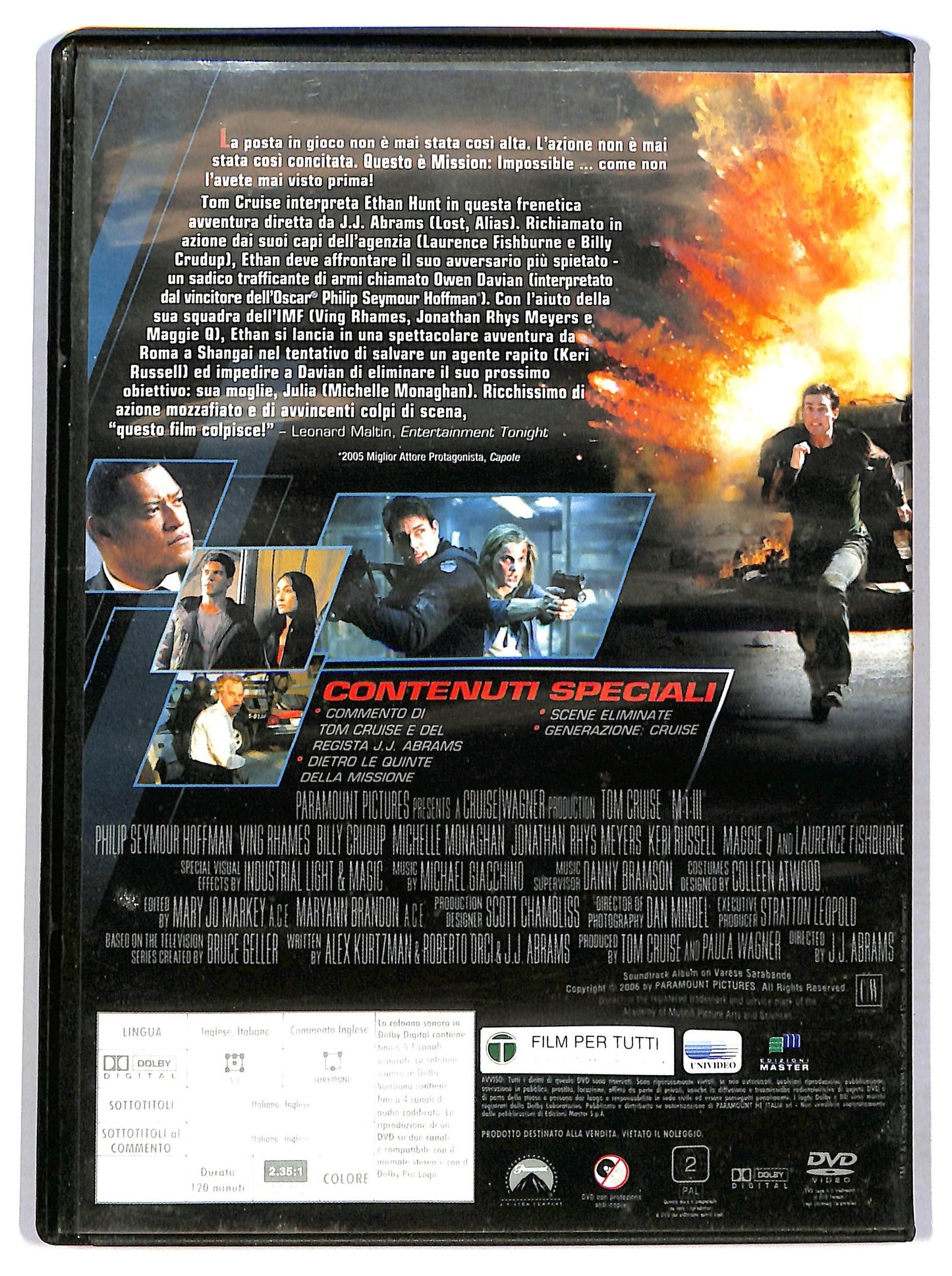 EBOND Mission: Impossible III  EDITORIALE DVD D787637