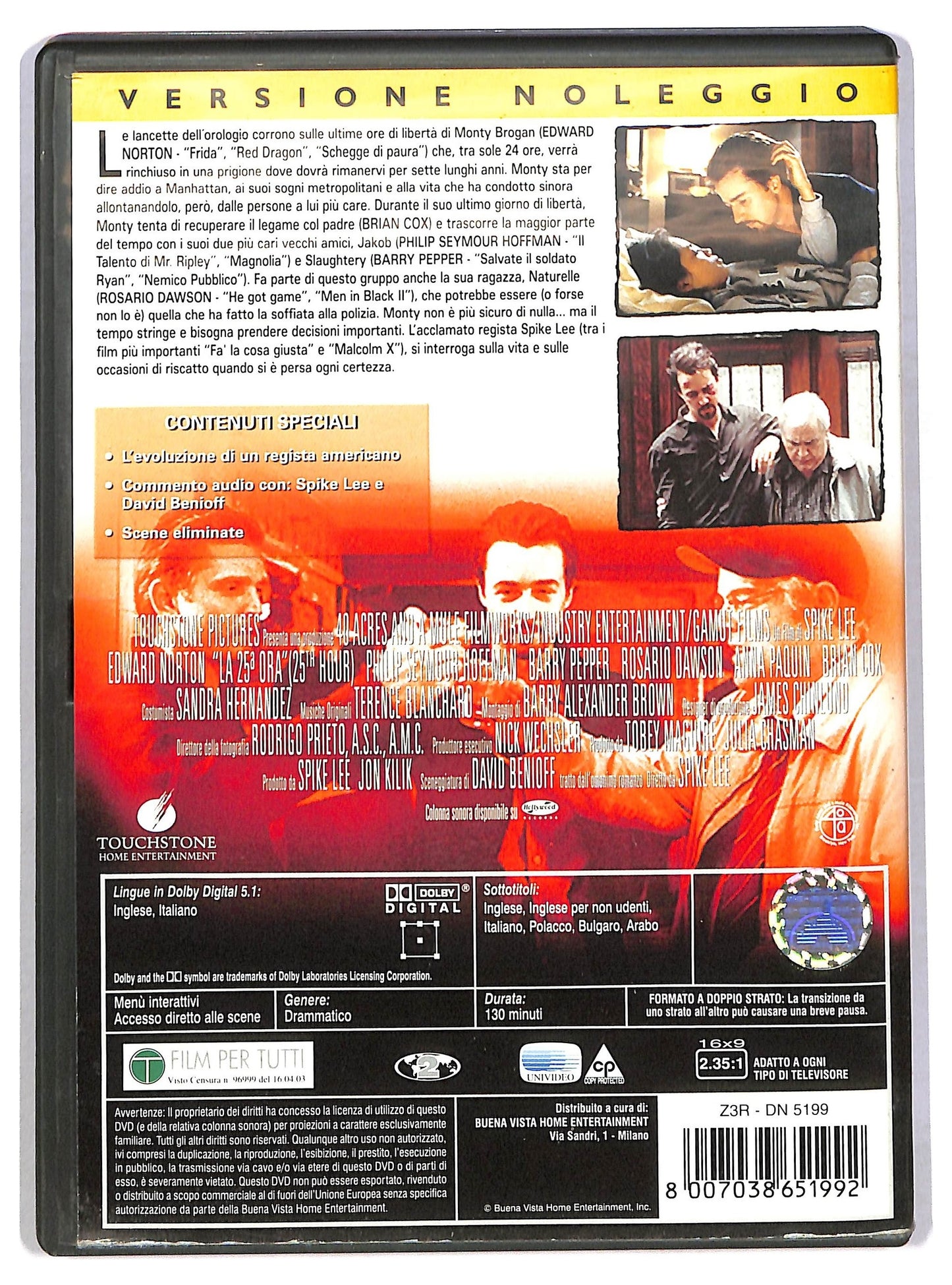 EBOND La 25ª ora NOLEGGIO DVD D787716
