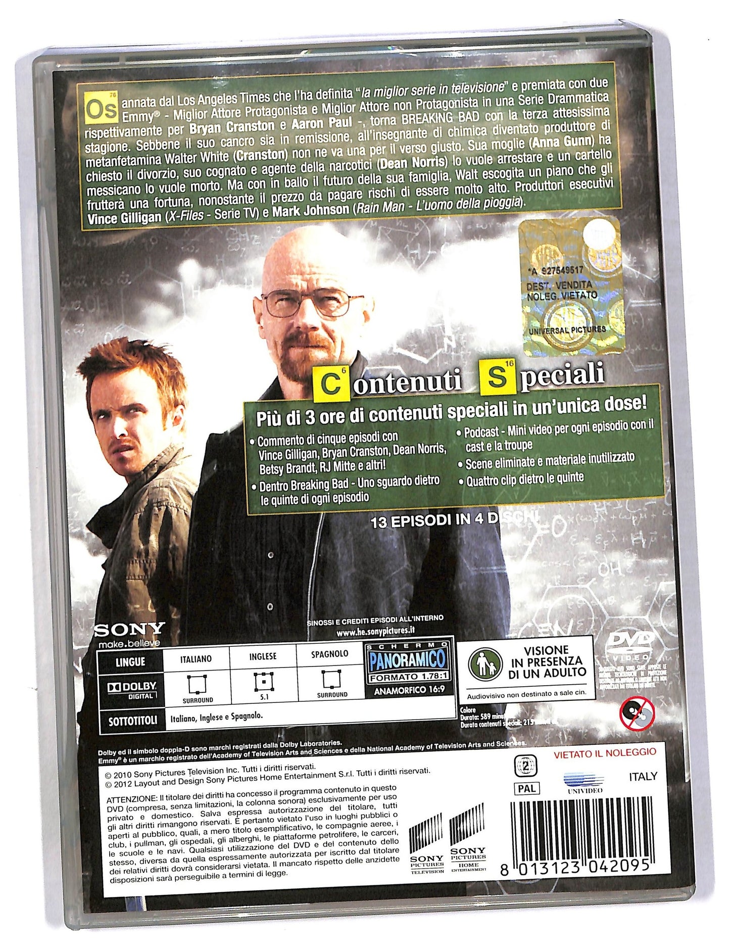 EBOND Breaking Bad - Stagione 03 - 4 DVD D787757
