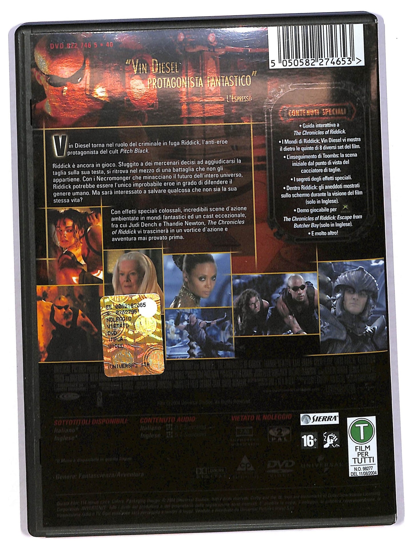 EBOND riddick DVD D787832