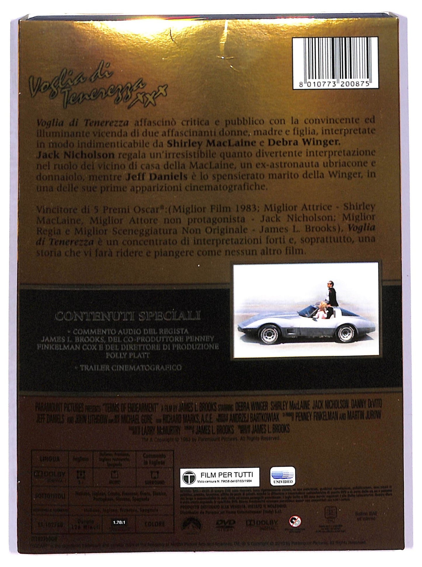 EBOND Voglia Di Tenerezza DVD D787910