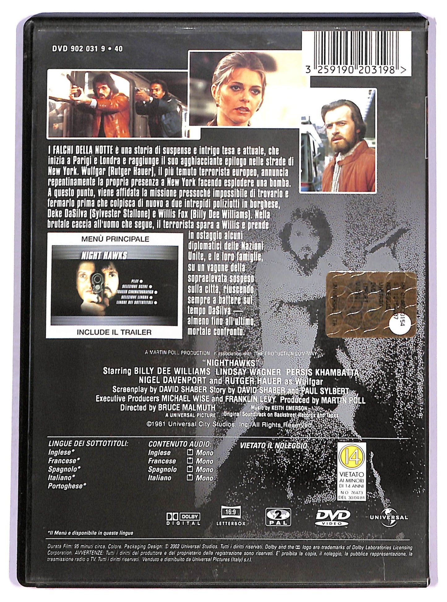 EBOND I Falchi Della Notte DVD D787943