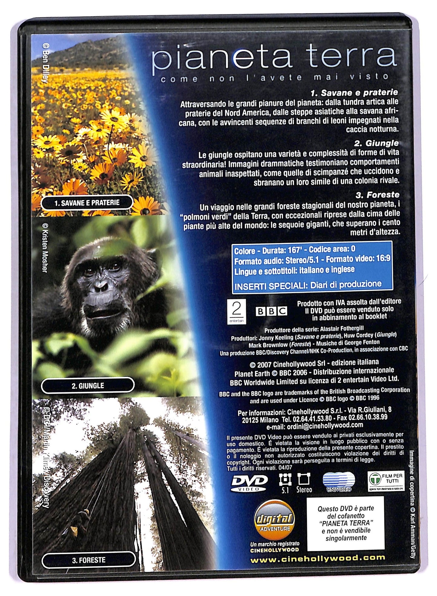 EBOND Pianeta terra - Giungle e savane DVD D788107