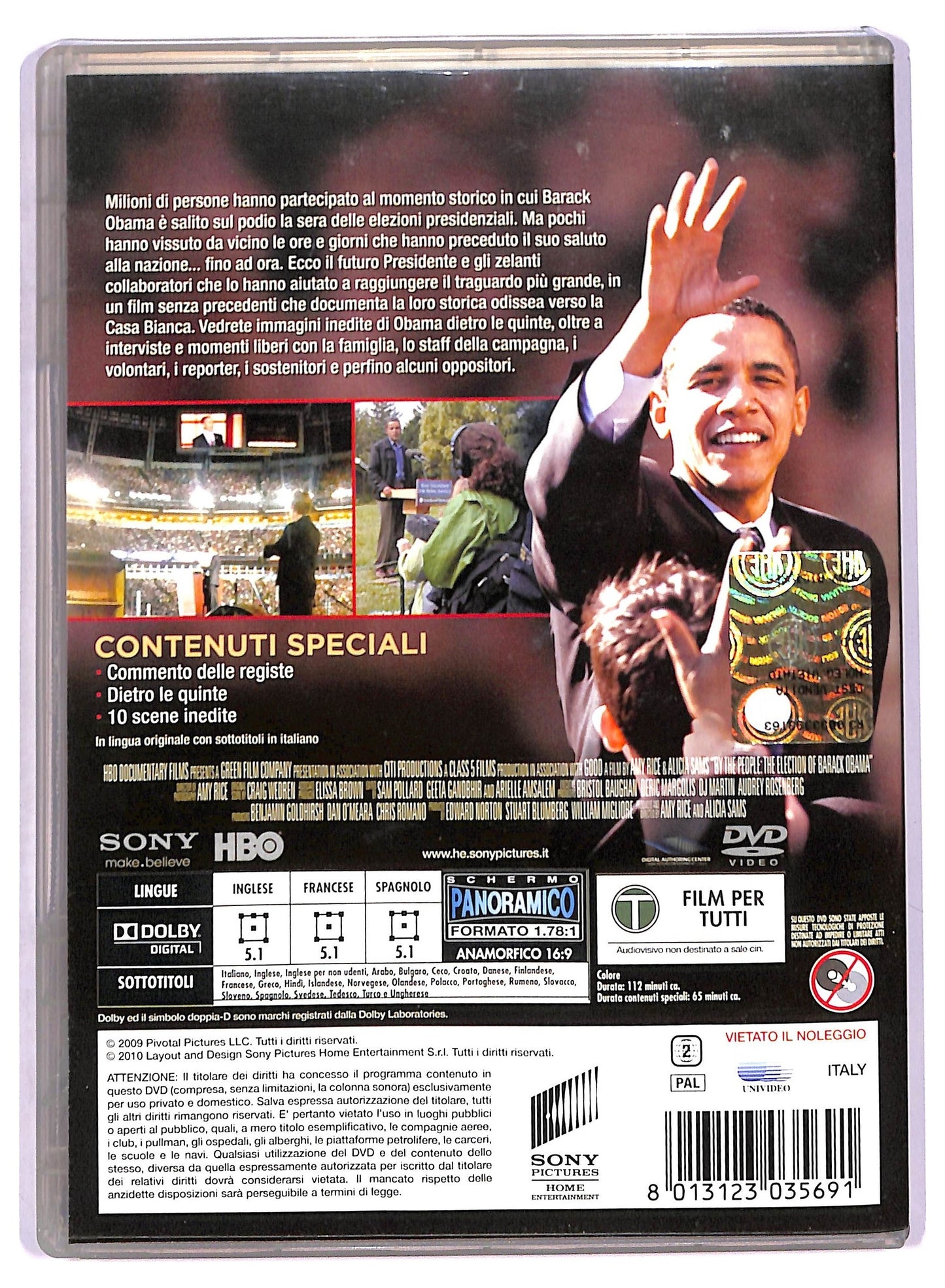EBOND Barack obama - l'uomo, il presidente DVD D788254