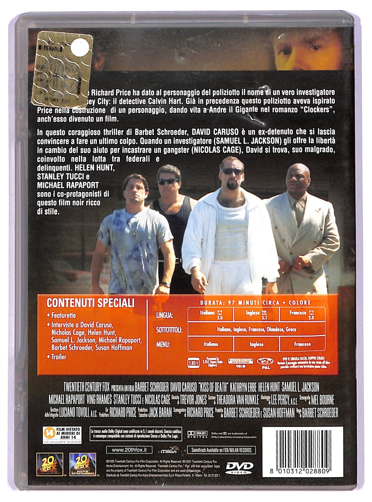 EBOND il bacio della morte DVD D788352