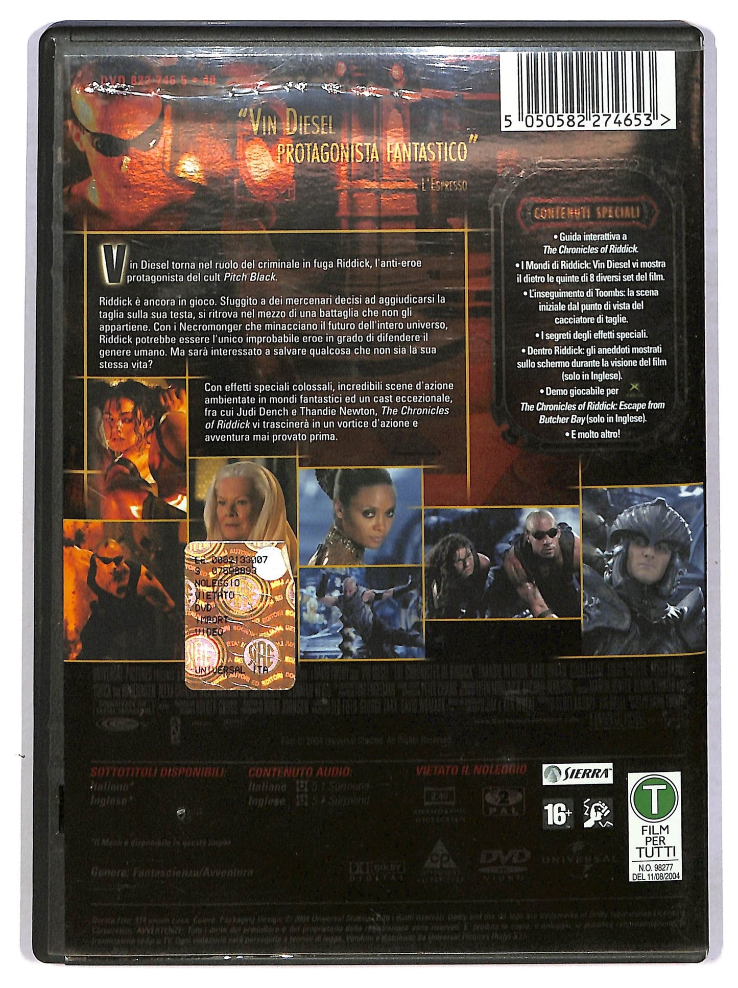 EBOND Riddick DVD D788530