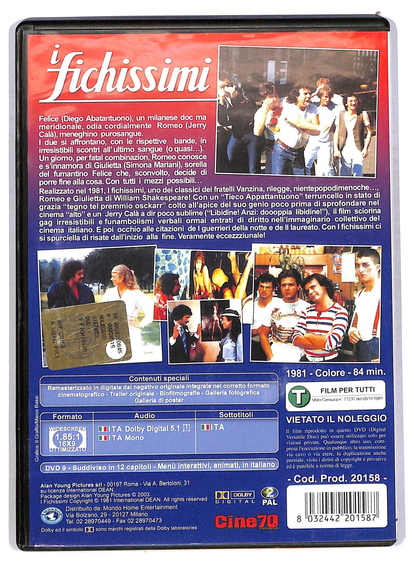 EBOND I fichissimi  DVD D788533