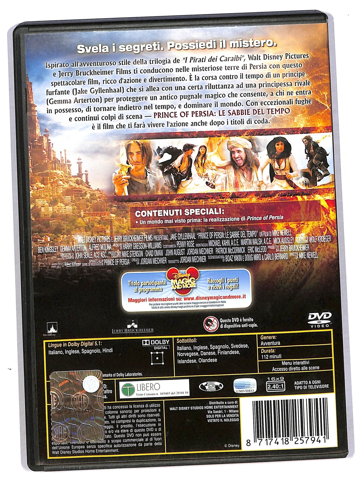 EBOND prince of persia - le sabbie del tempo DVD D788645