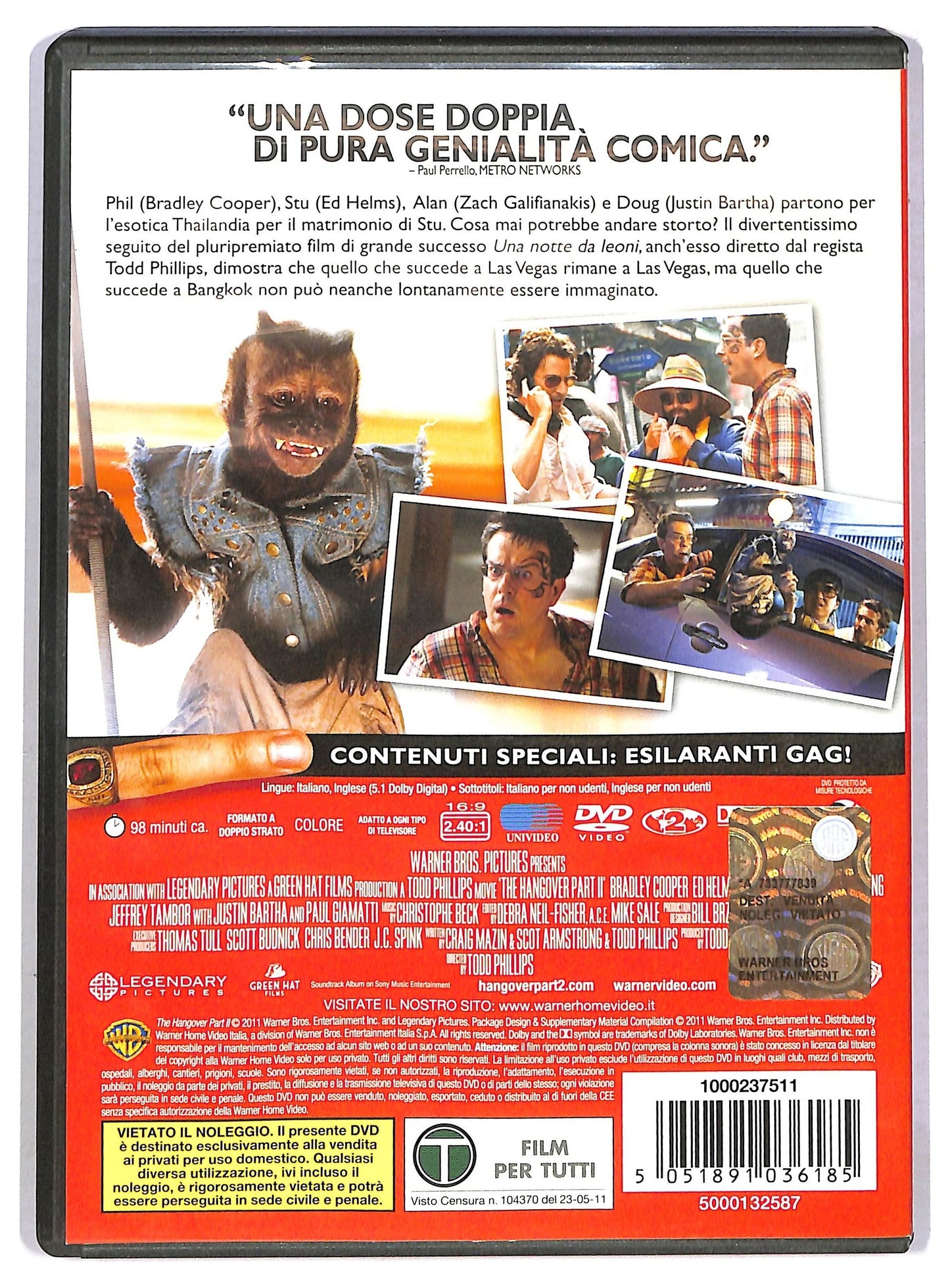 EBOND una notte da leoni 2 DVD D788651