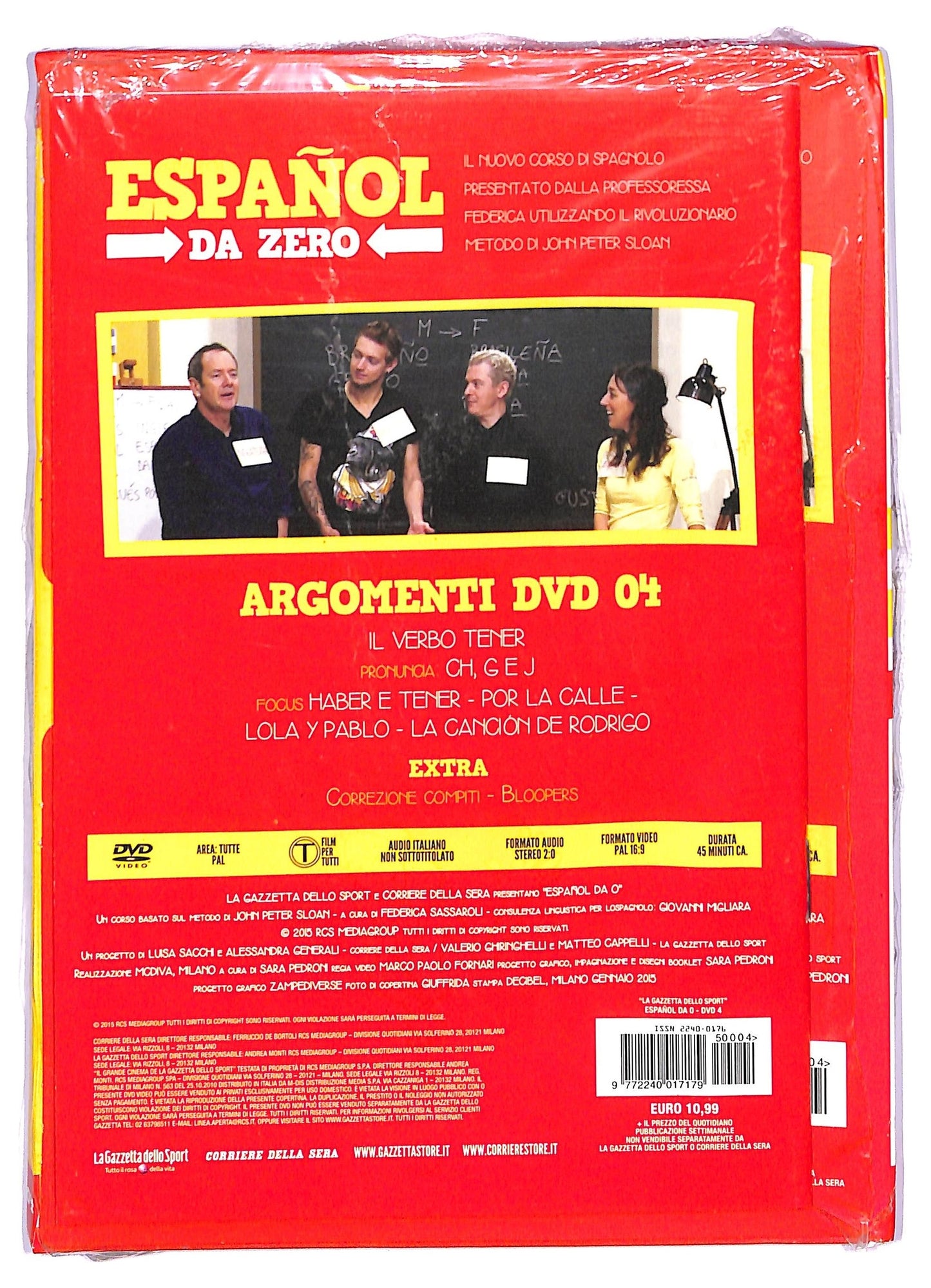 EBOND Espanol da zero volume 04 EDITORIALE DVD D788709