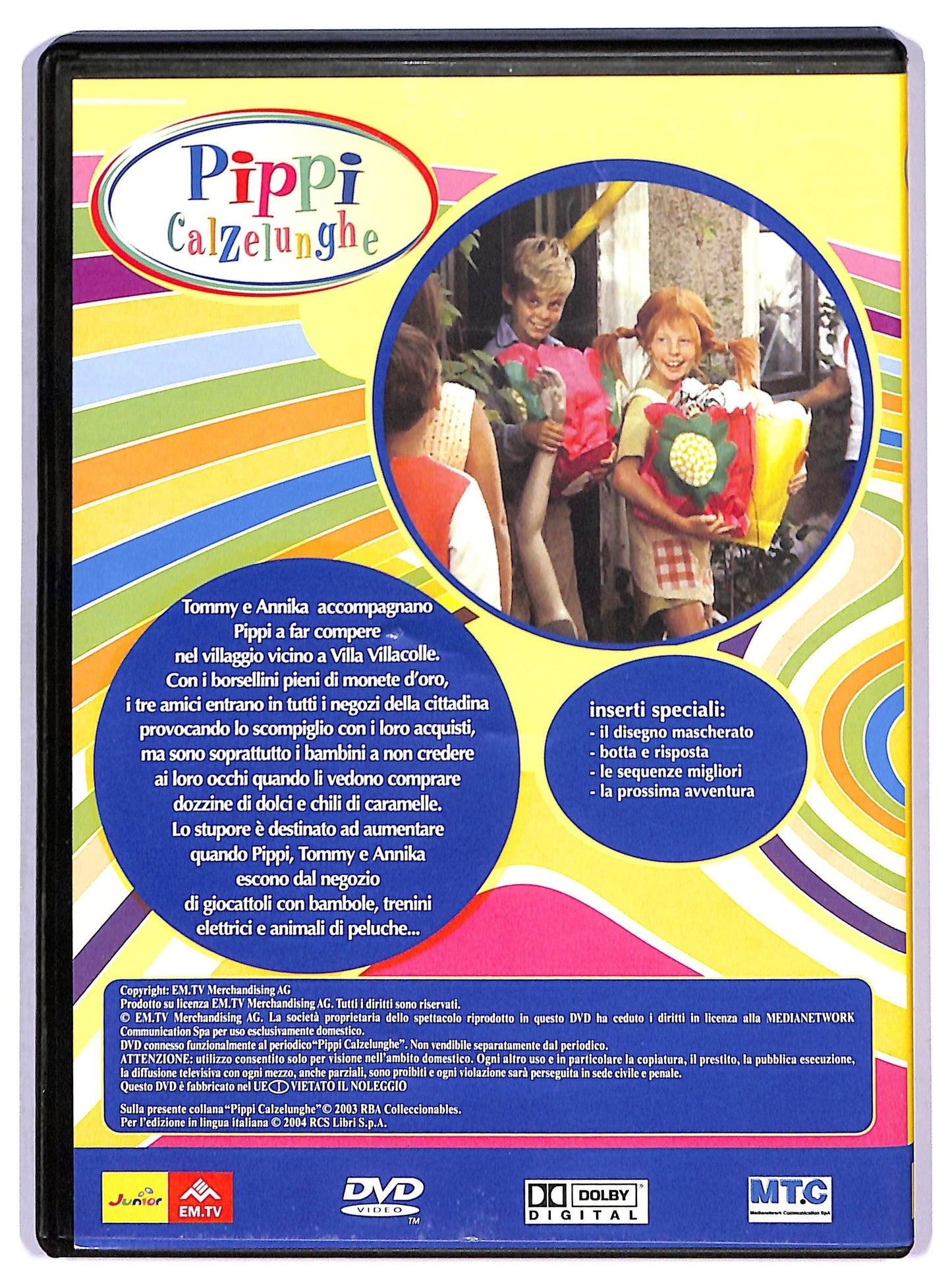 EBOND Pippi calzelughe - in giro a far compere EDITORIALE DVD D788731