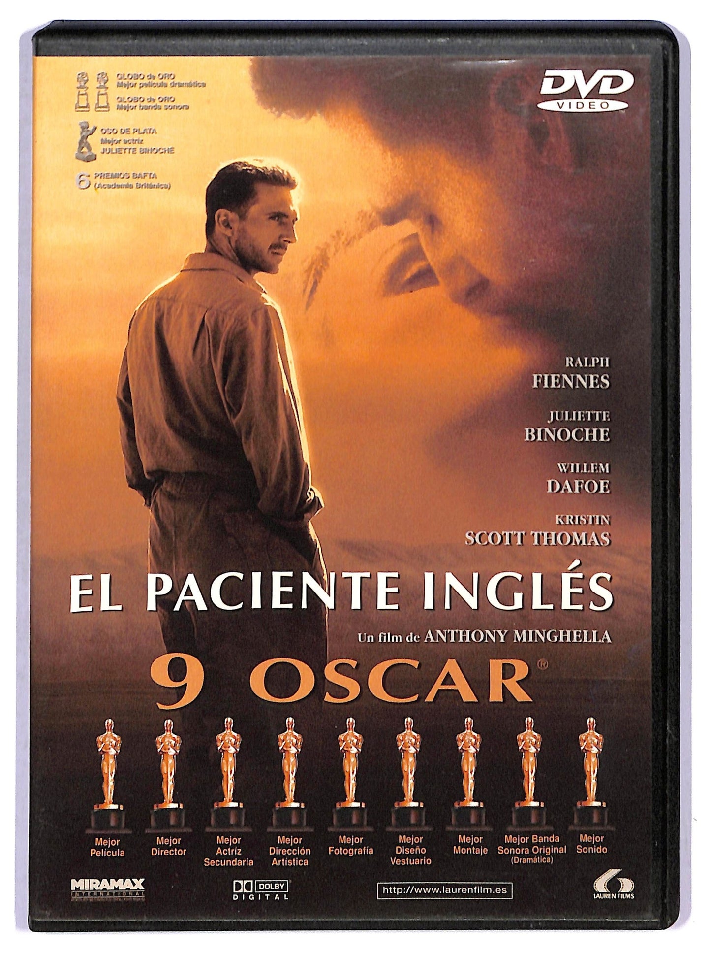 EBOND El Paciente Ingles (Spanish Version) DVD D788734