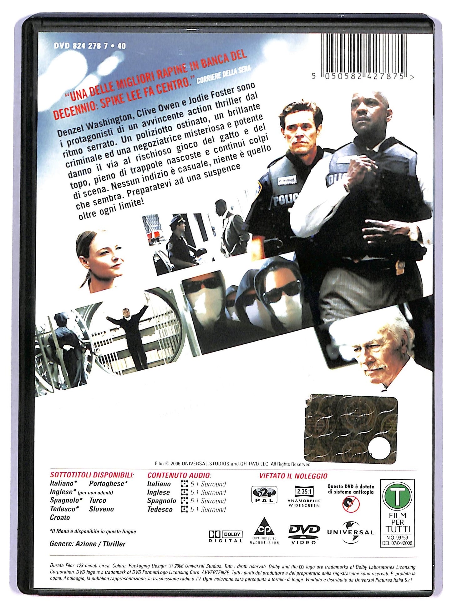 EBOND inside man DVD D788825