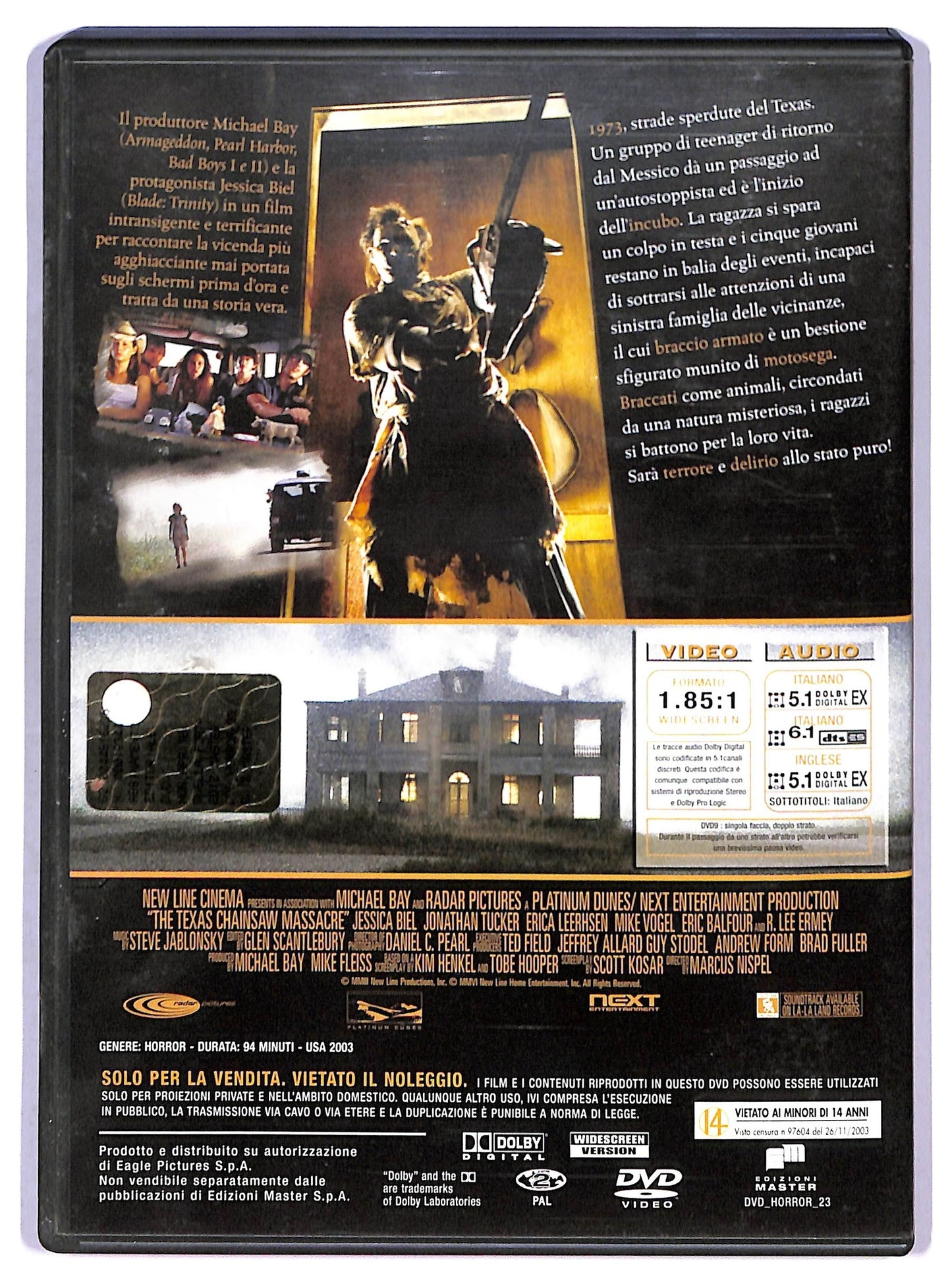 EBOND Non aprite quella porta EDITORIALE DVD D788863