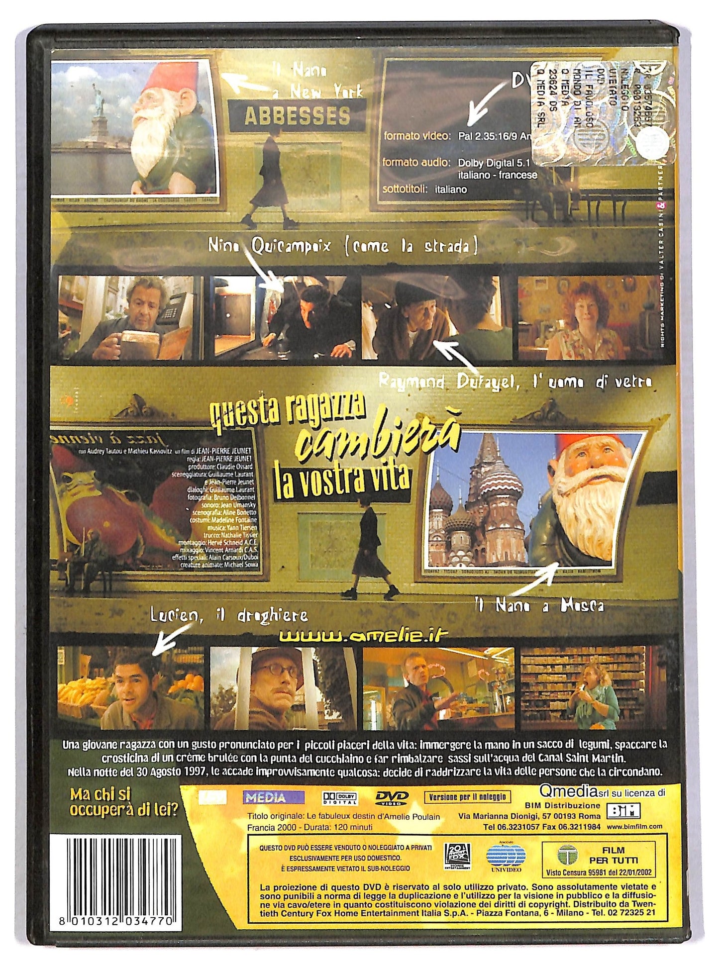 EBOND Il favoloso mondo di Amelie DVD D788923
