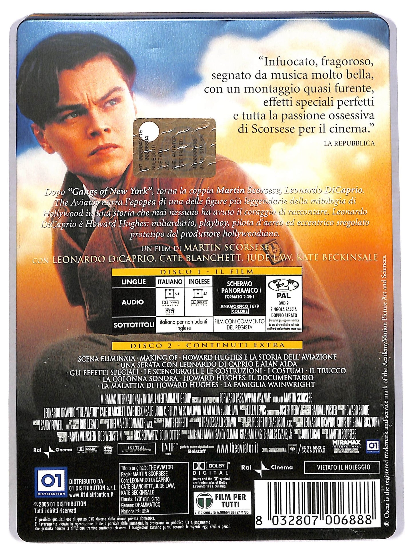 EBOND The Aviatorb Special Edition 2 DVD Steelbook D789003