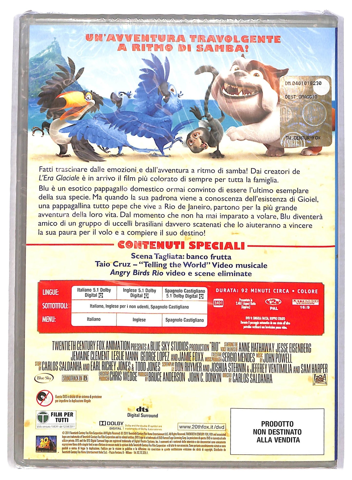 EBOND Rio EDITORIALE DVD D789054