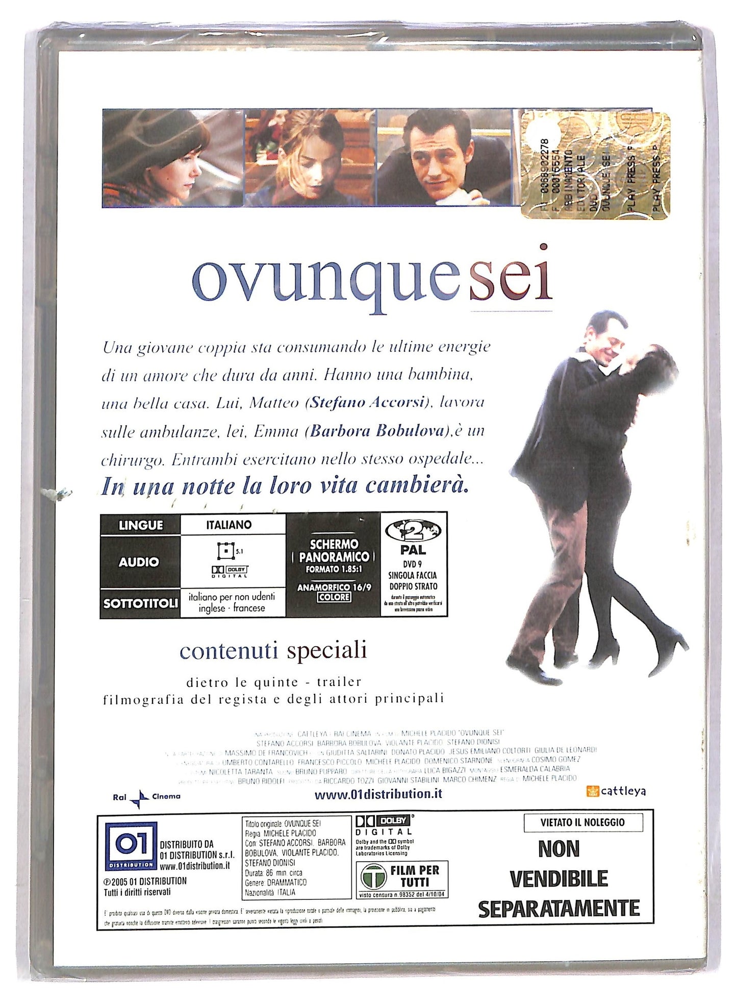 EBOND Ovunque sei  EDITORIALE DVD D789102