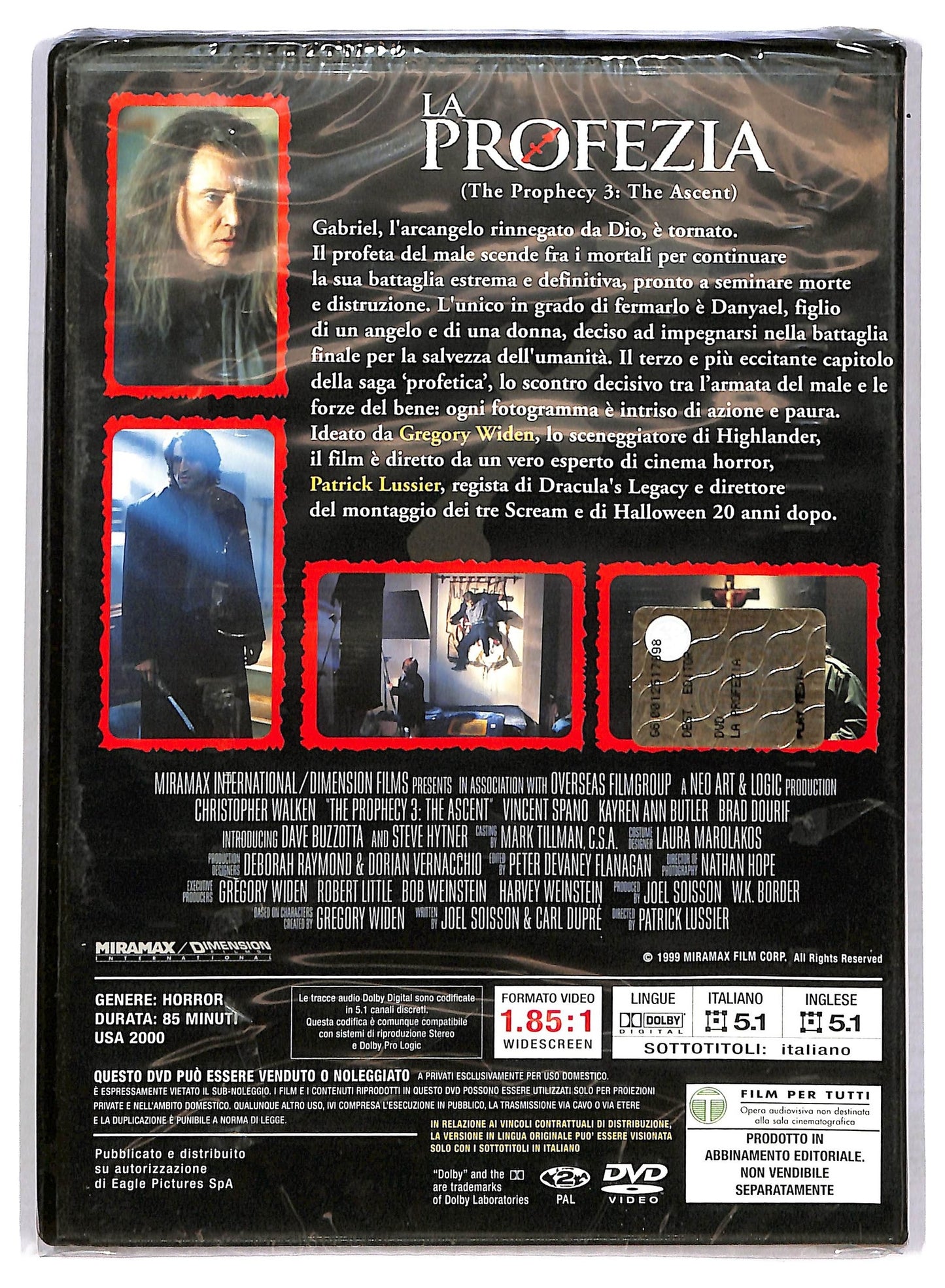 EBOND La profezia EDITORIALE DVD D789106