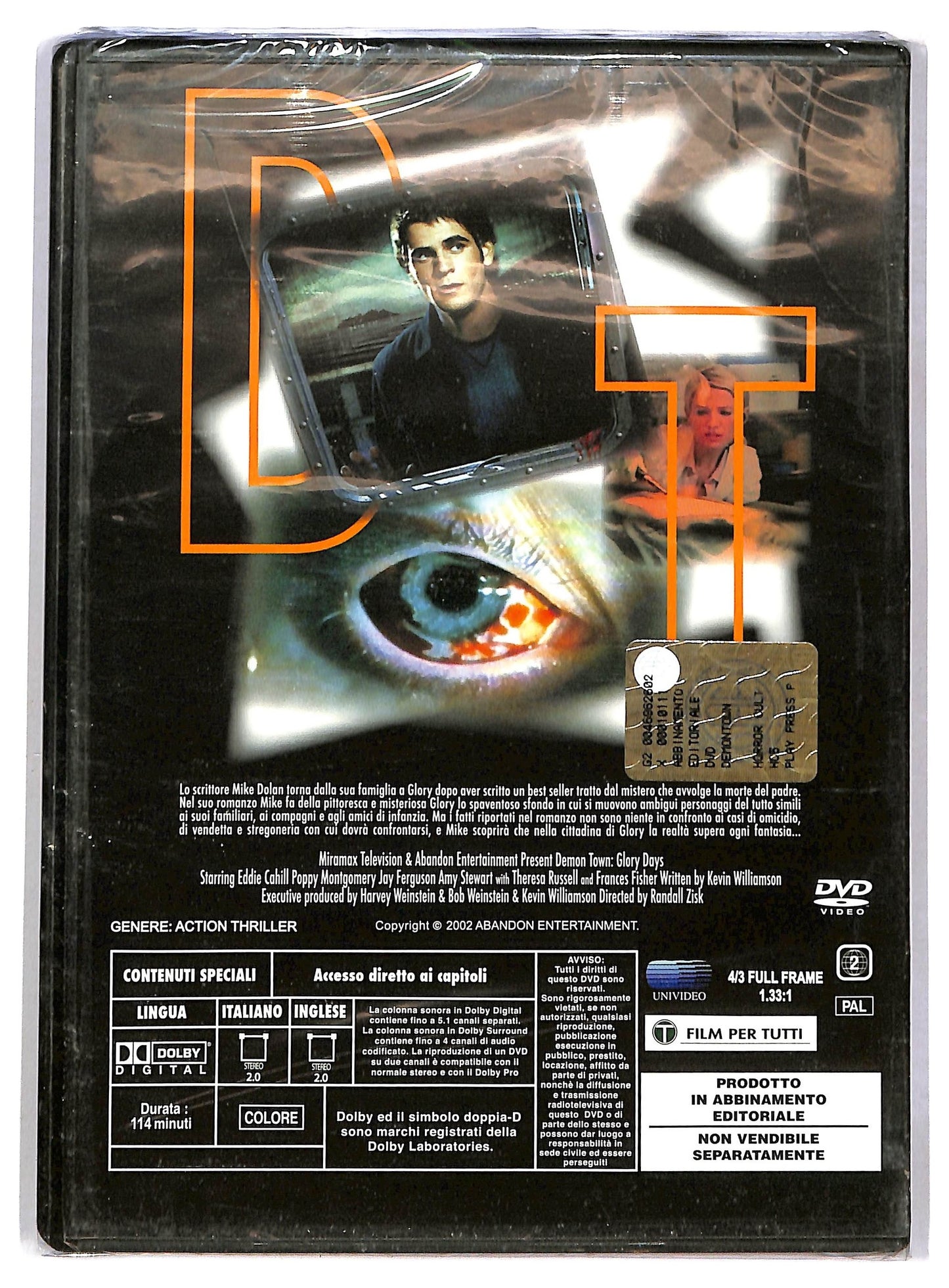 EBOND Demon Town  EDITORIALE DVD D789206