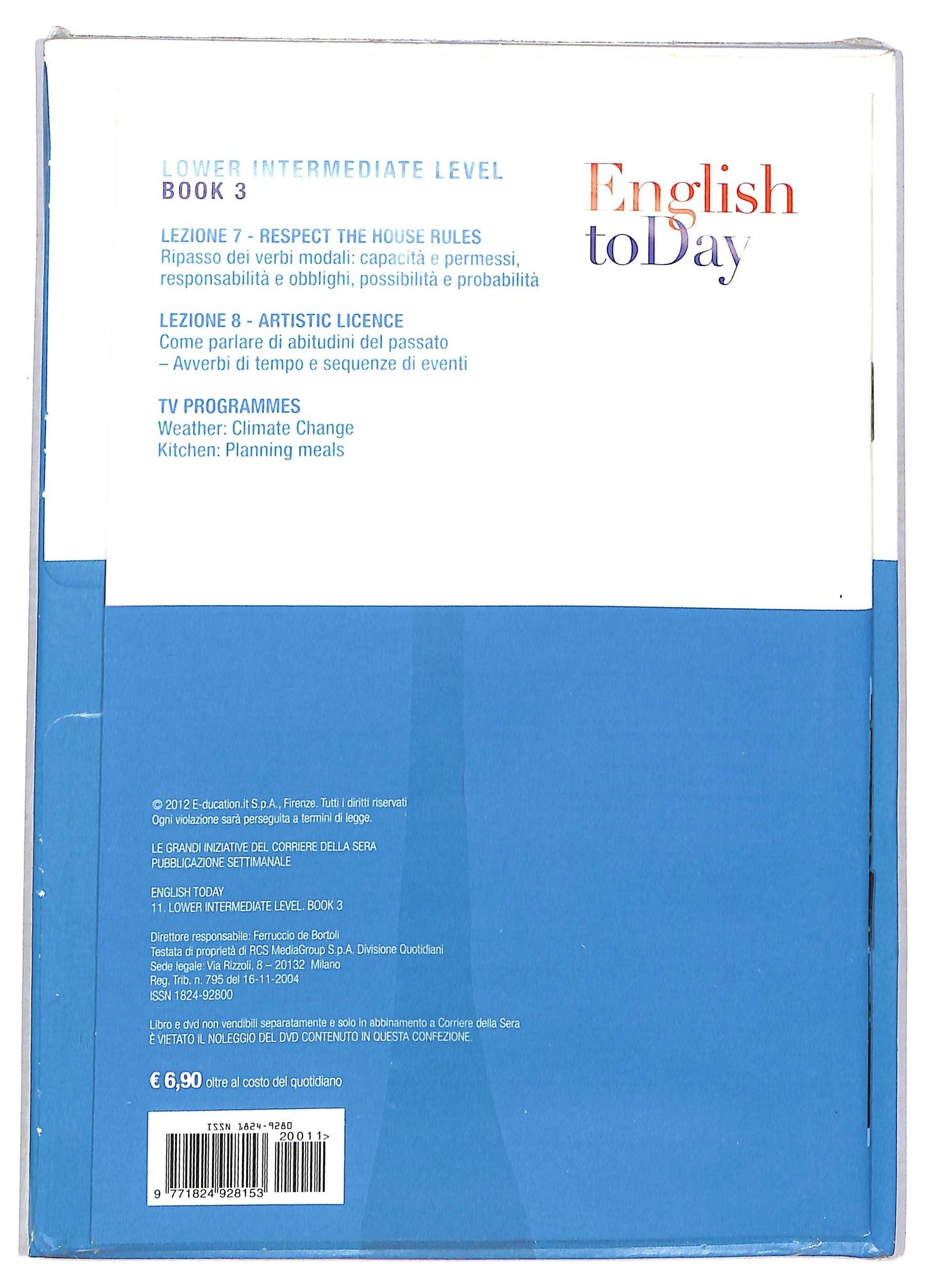EBOND English to Day volume 11 - disco 3 EDITORIALE DVD D789301