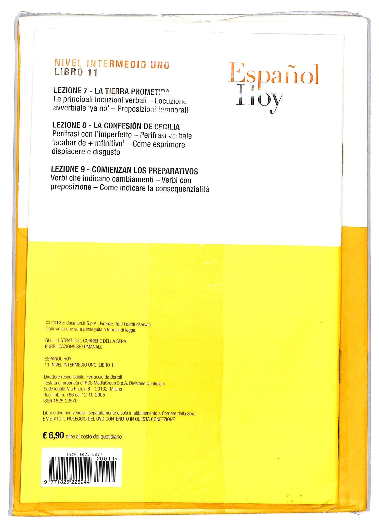 EBOND Espanol hoy volume 11 disco 11 EDITORIALE DVD D789302