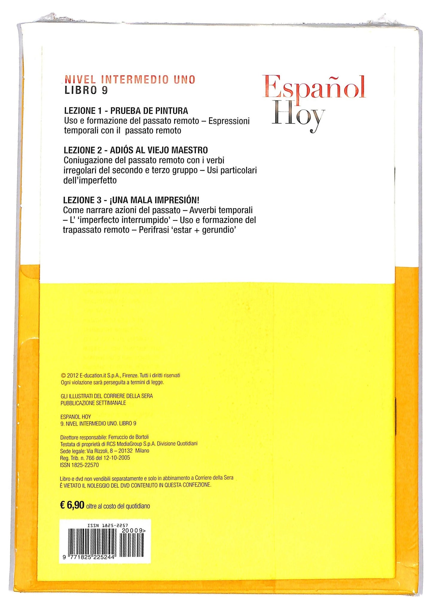 EBOND Espanol hoy volume 9 EDITORIALE DVD D789303