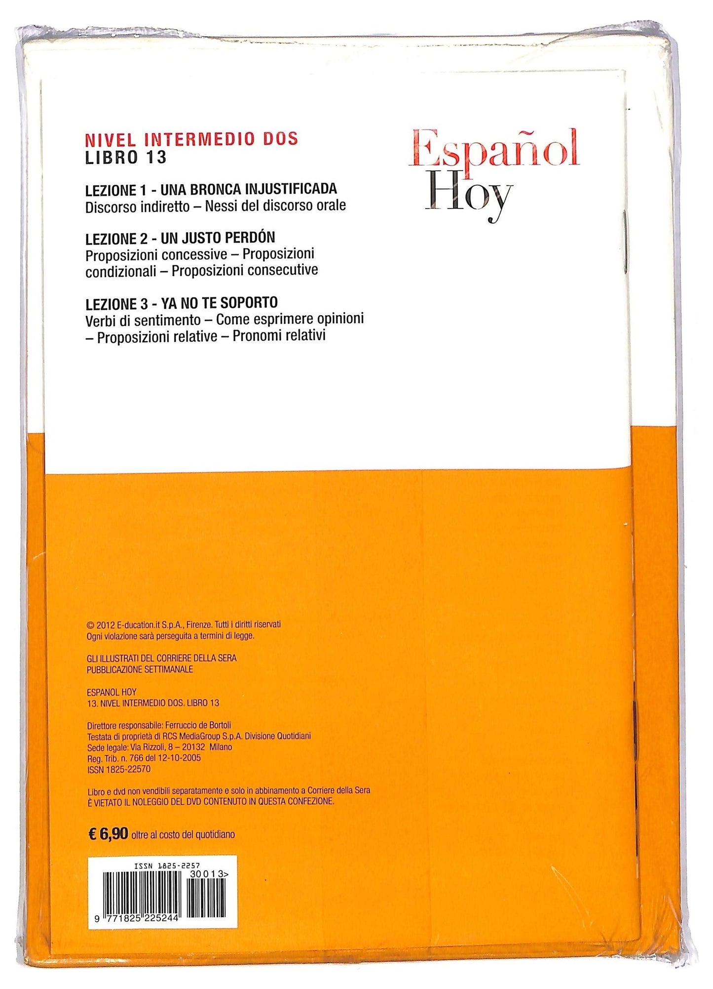 EBOND Espanol hoy VOLUME 13 EDITORIALE DVD D789305