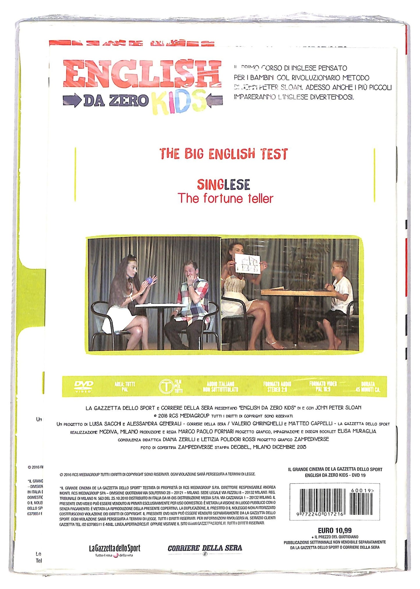 EBOND English da zero kids - volume 19 EDITORIALE DVD D789312