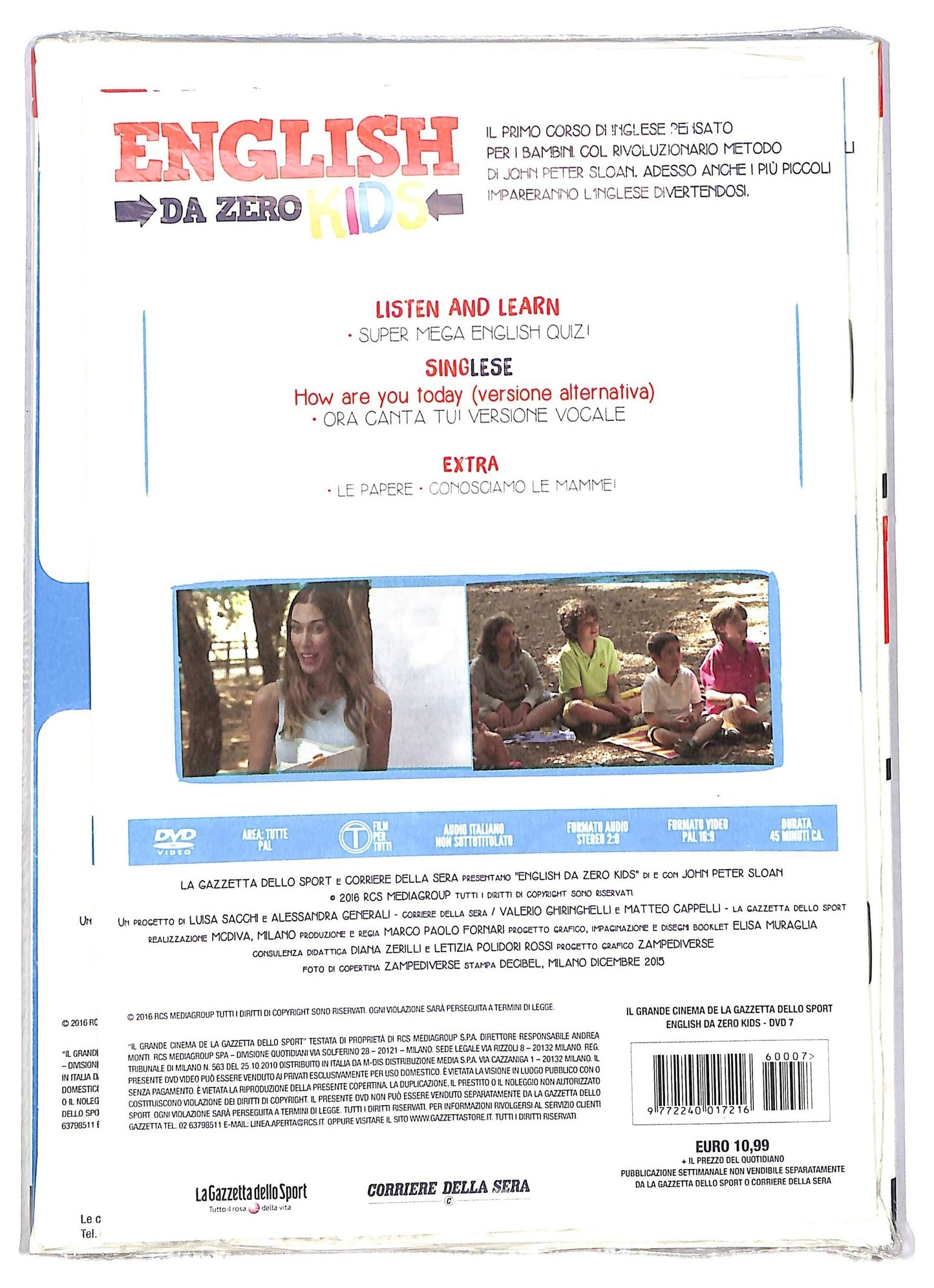EBOND English da zero kids vol 7 EDITORIALE DVD D789315