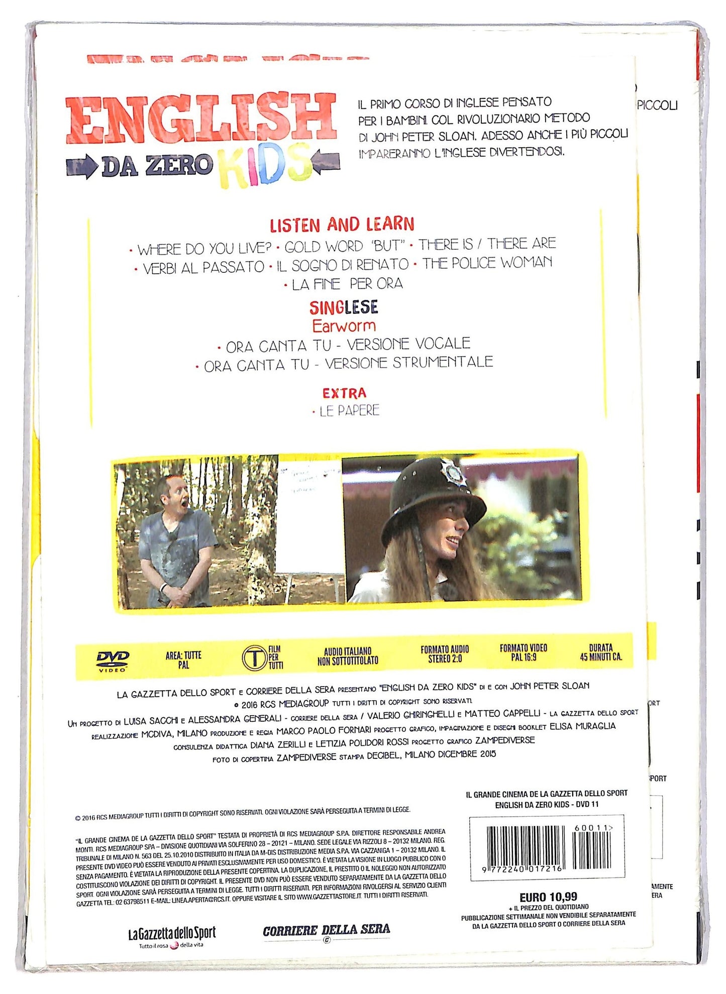 EBOND English da zero kids volume 11 EDITORIALE DVD D789318