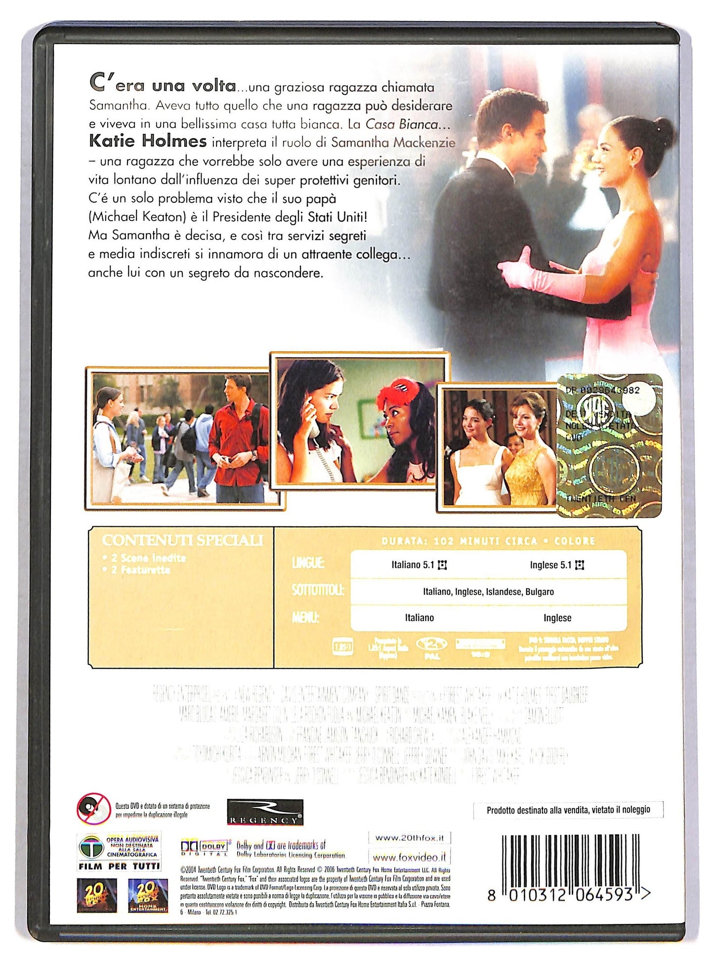 EBOND Una Teenager Alla Casa Bianca DVD D789356