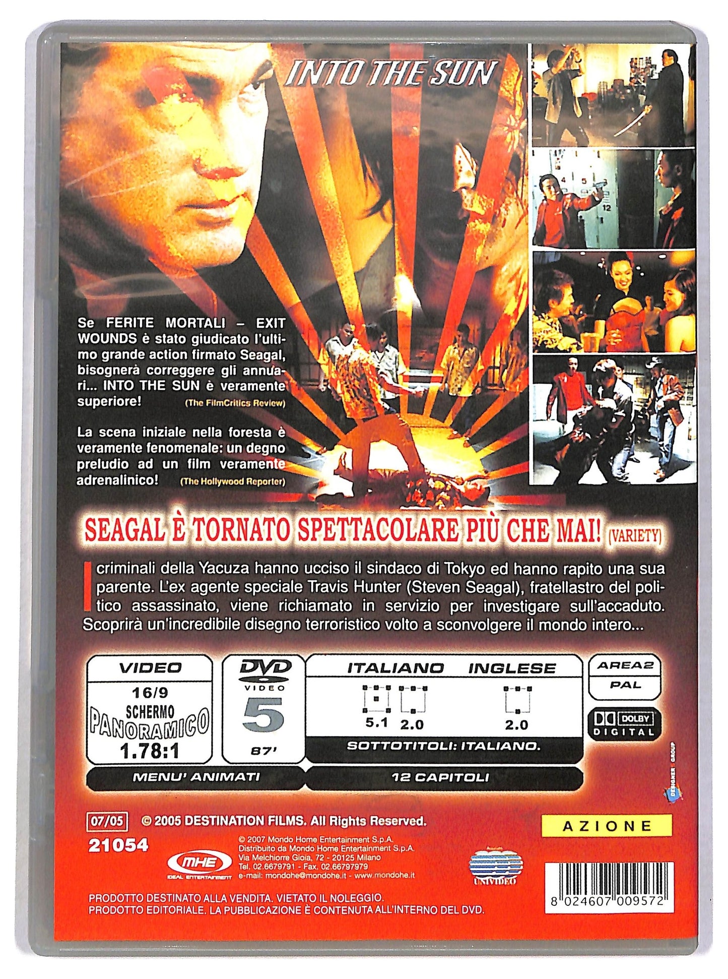 EBOND Into the Sun  EDITORIALE DVD D789404