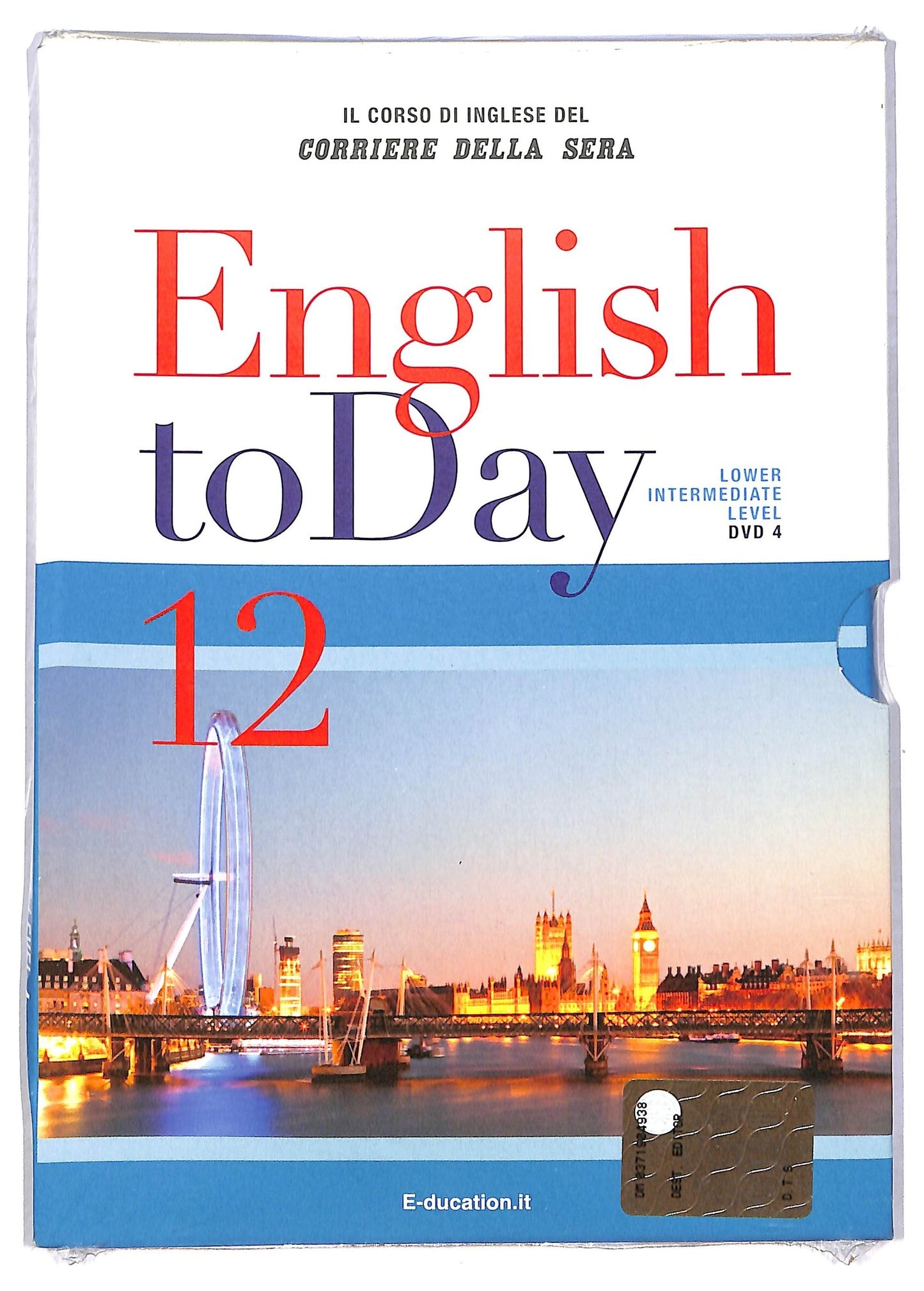 EBOND English To Day Volume 12 Slipcase EDITORIALE DVD D789430