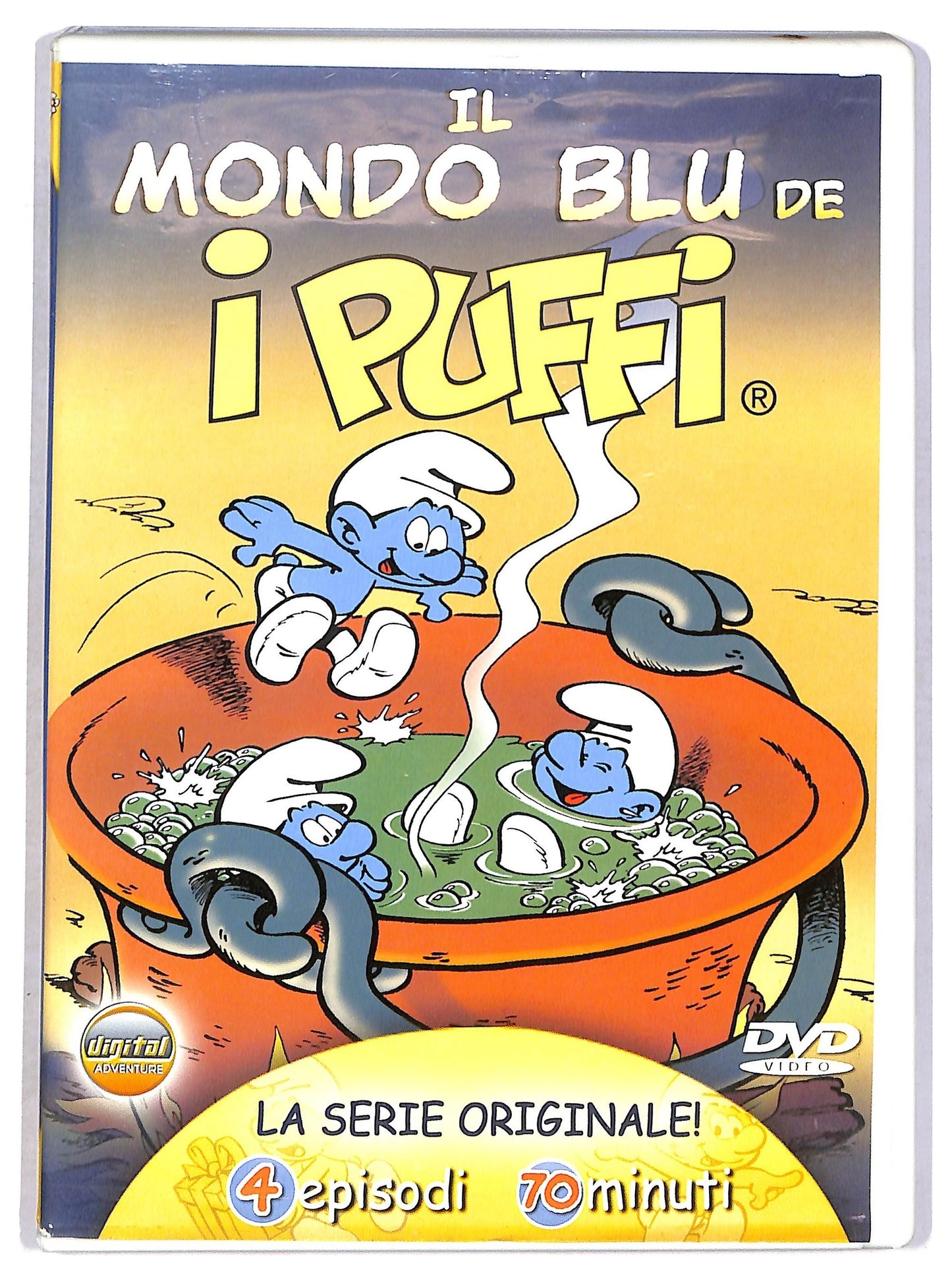 EBOND IL Mondo Blu De I Puffi La Serie Originale DVD D789457