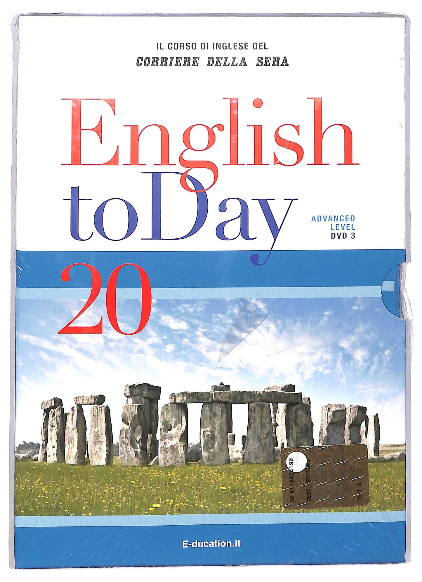 EBOND English To Day Volume 20 Slipcase EDITORIALE DVD D789524