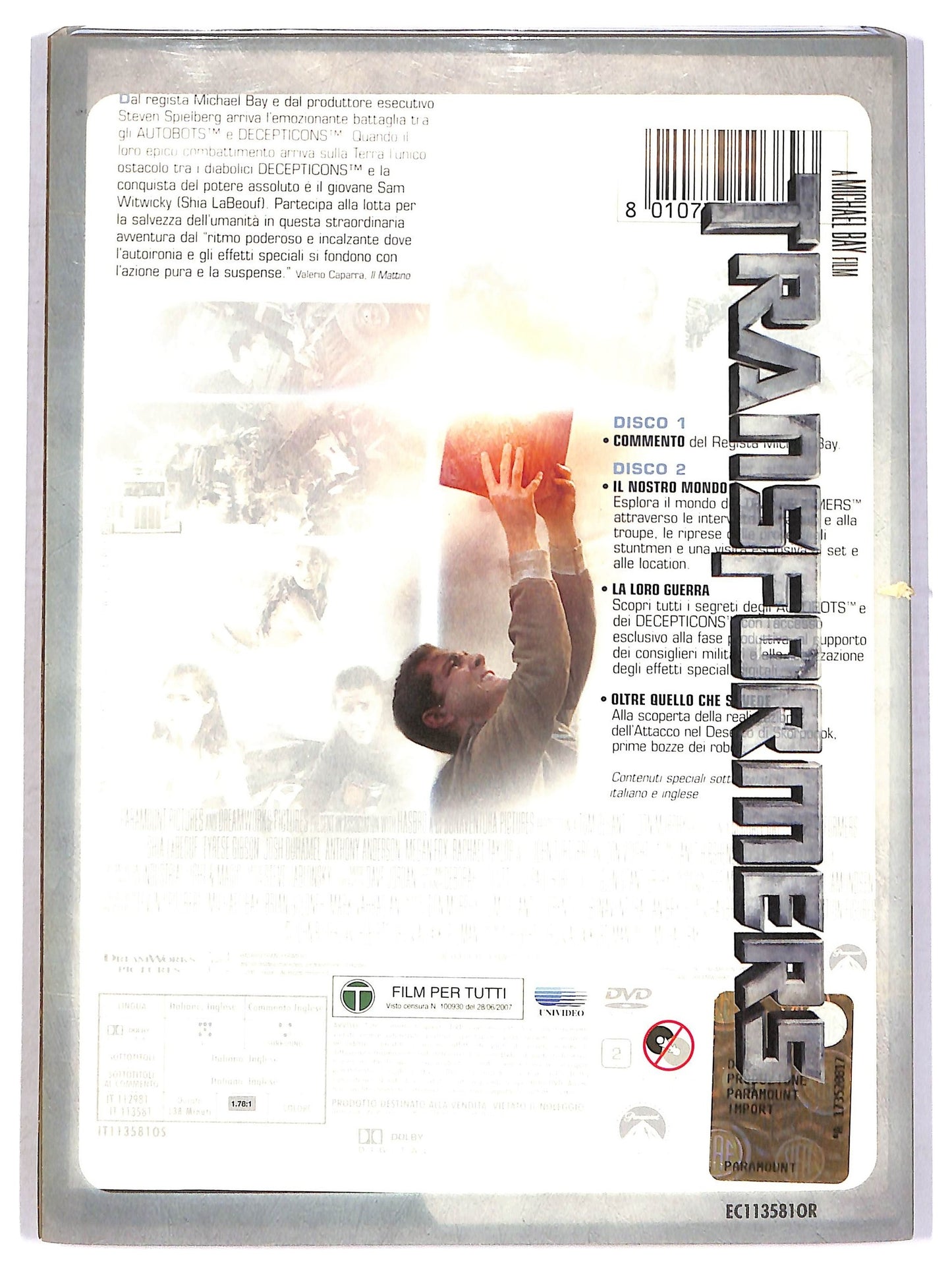 EBOND Transformers - Il Film DVD EDizione 2 Dischi D789549