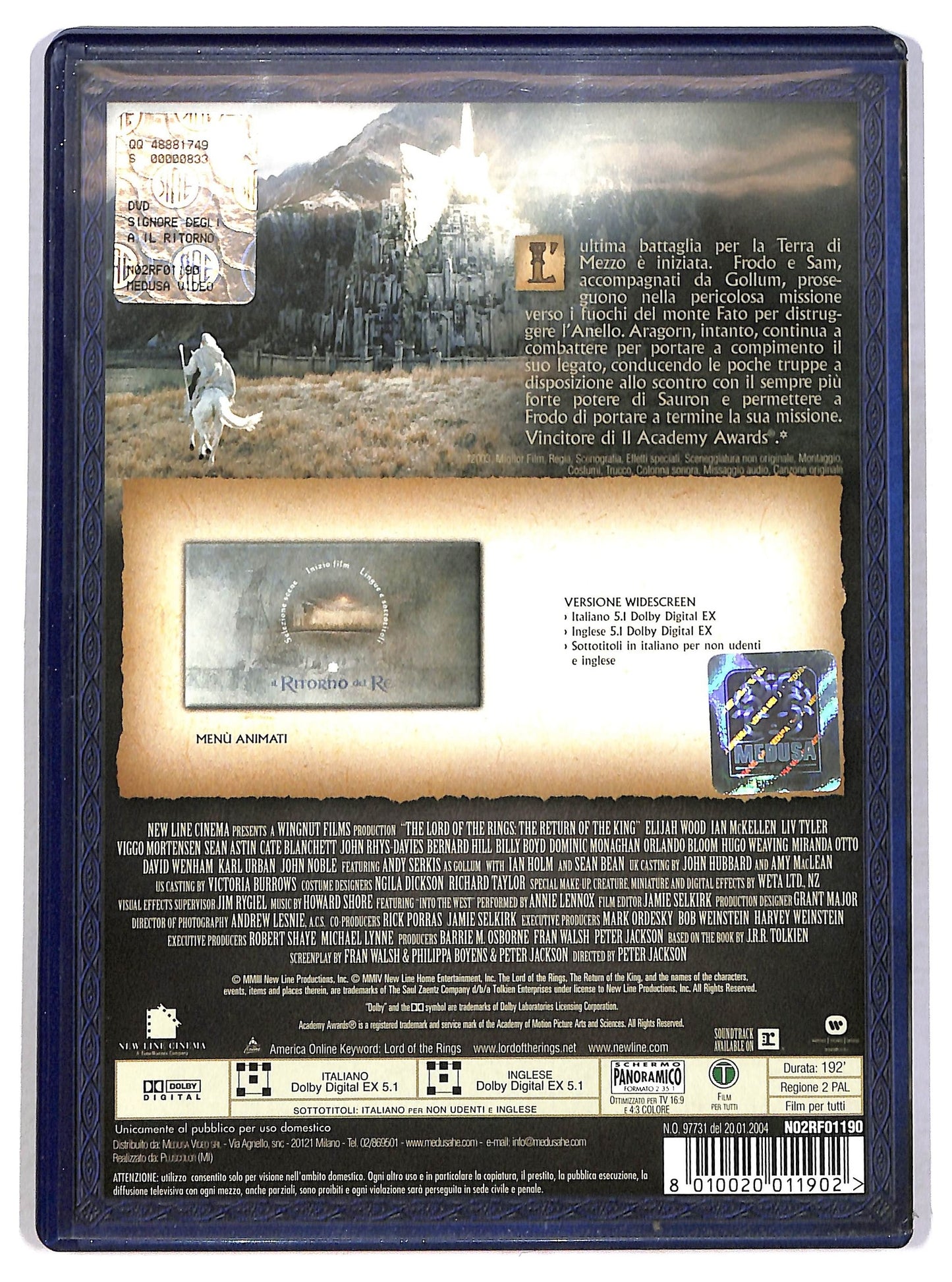 EBOND il signore degli anelli, il ritorno del re DVD D789552