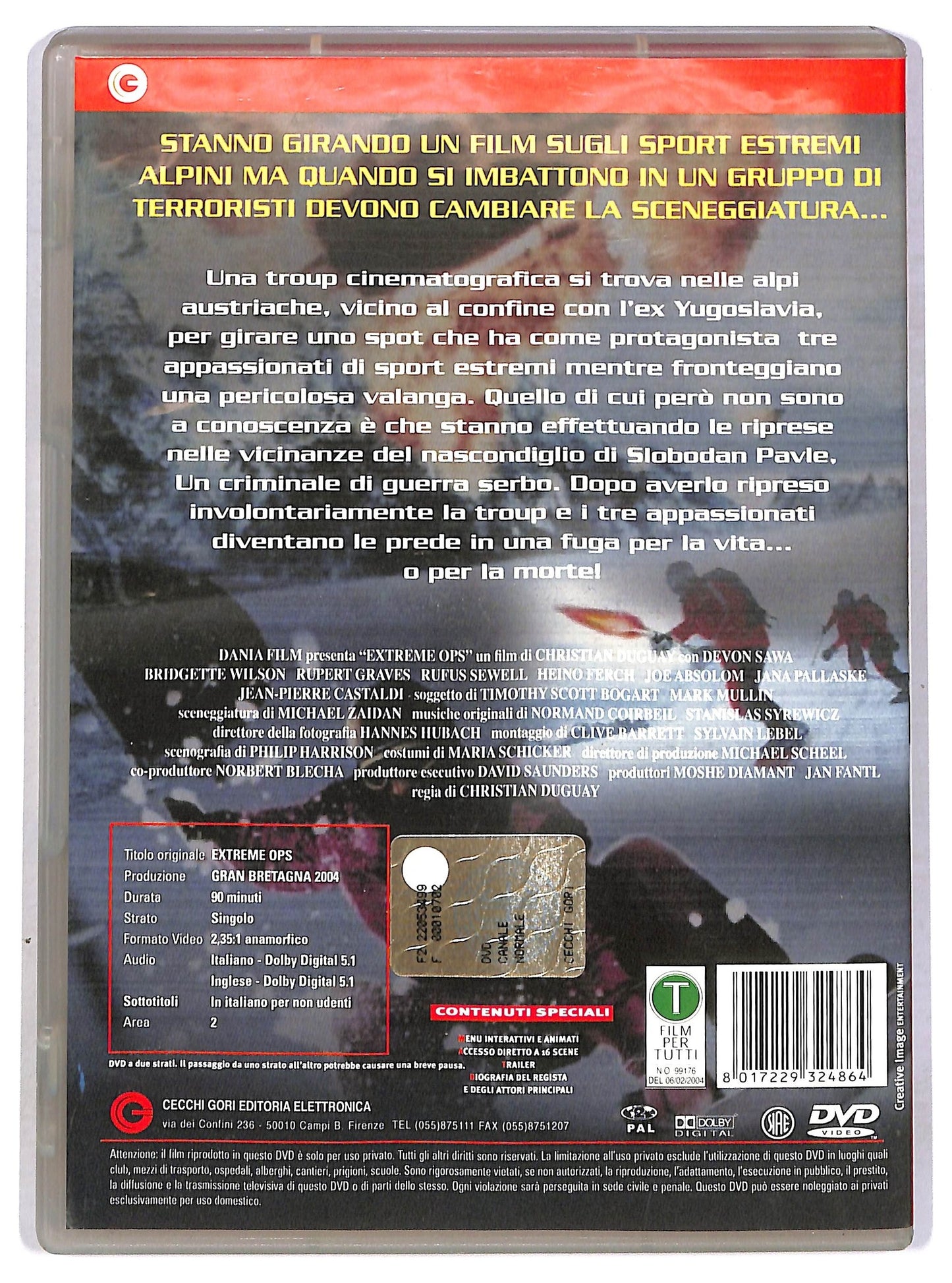EBOND Sfida all'ultima valanga - Extreme DVD D789630