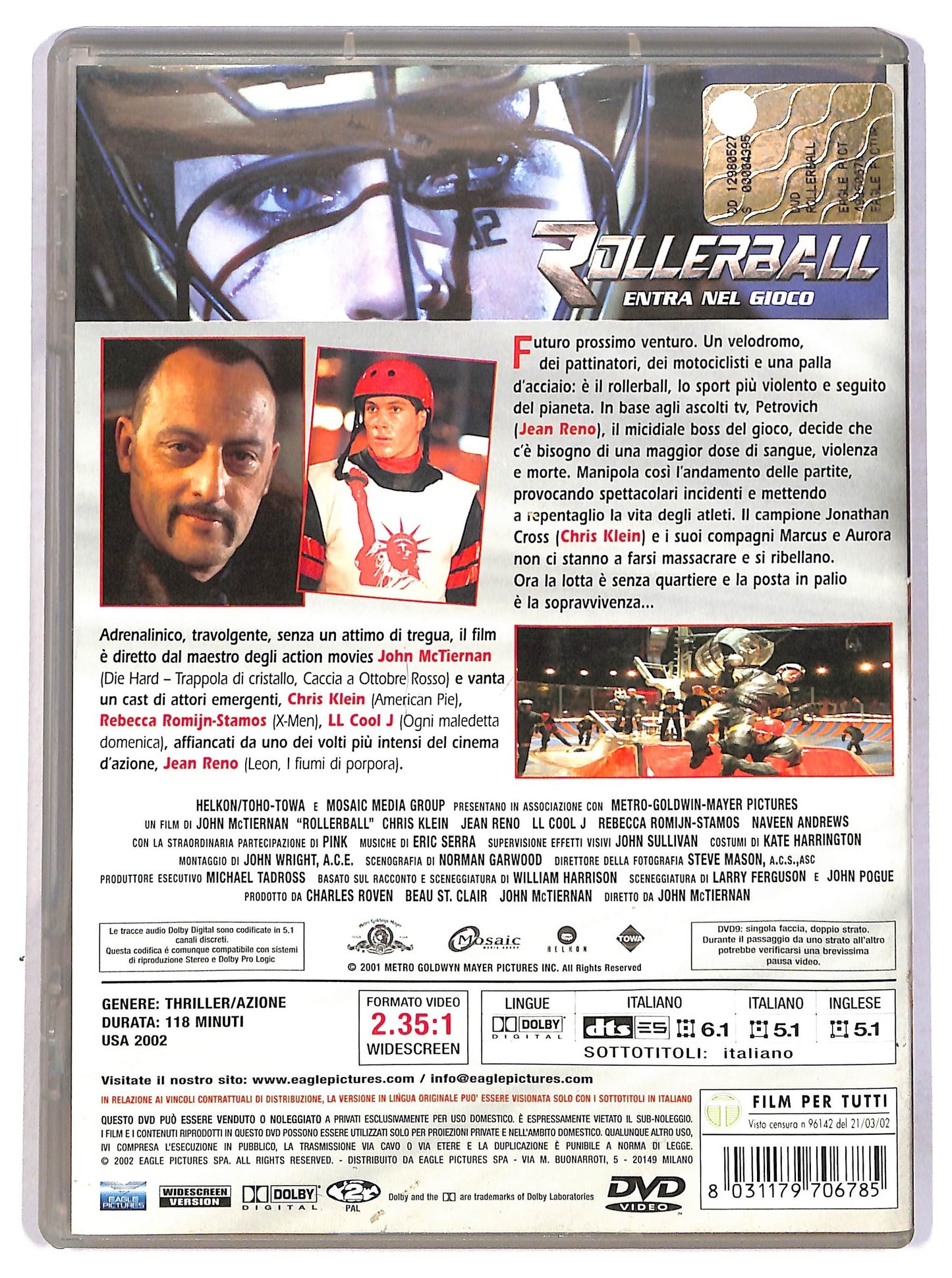 EBOND Rollerball Noleggio DVD D789702