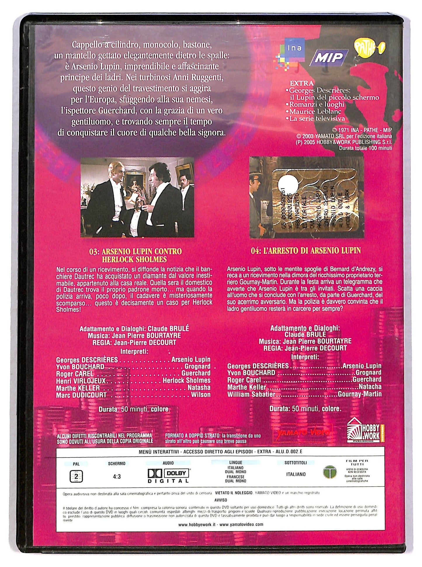 EBOND arsenio lupin - volume 2  EDITORIALE DVD D789714