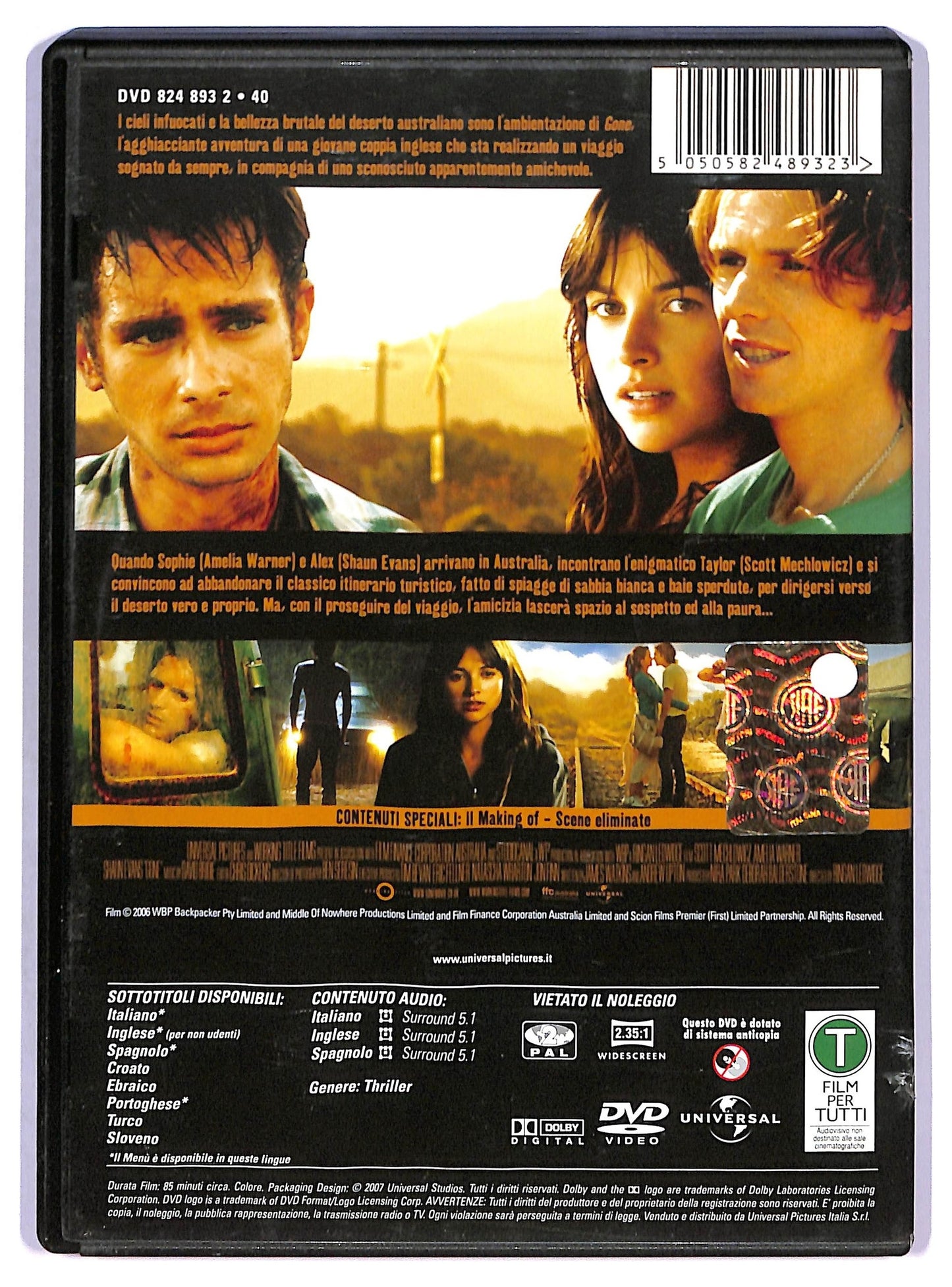 EBOND gone passaggio per l'inferno DVD D789823