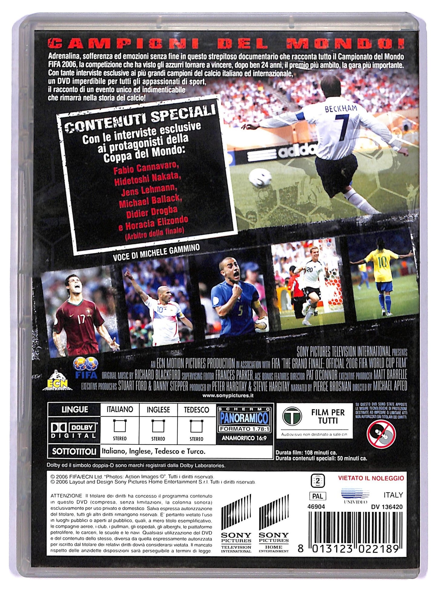 EBOND Coppa Del Mondo FIFA 2006 Con La Grande Finale DVD D789827