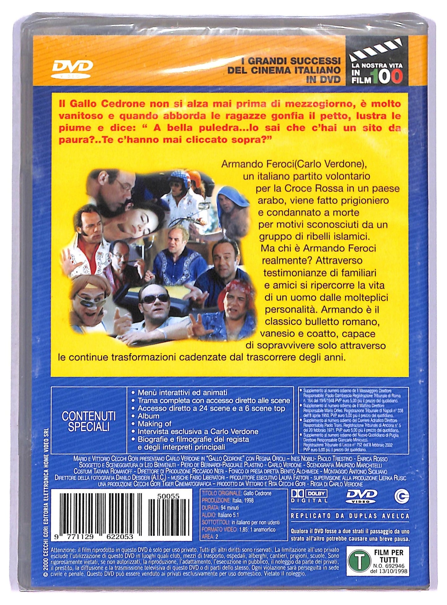 EBOND Gallo Cedrone  DVD Editoriale D789912