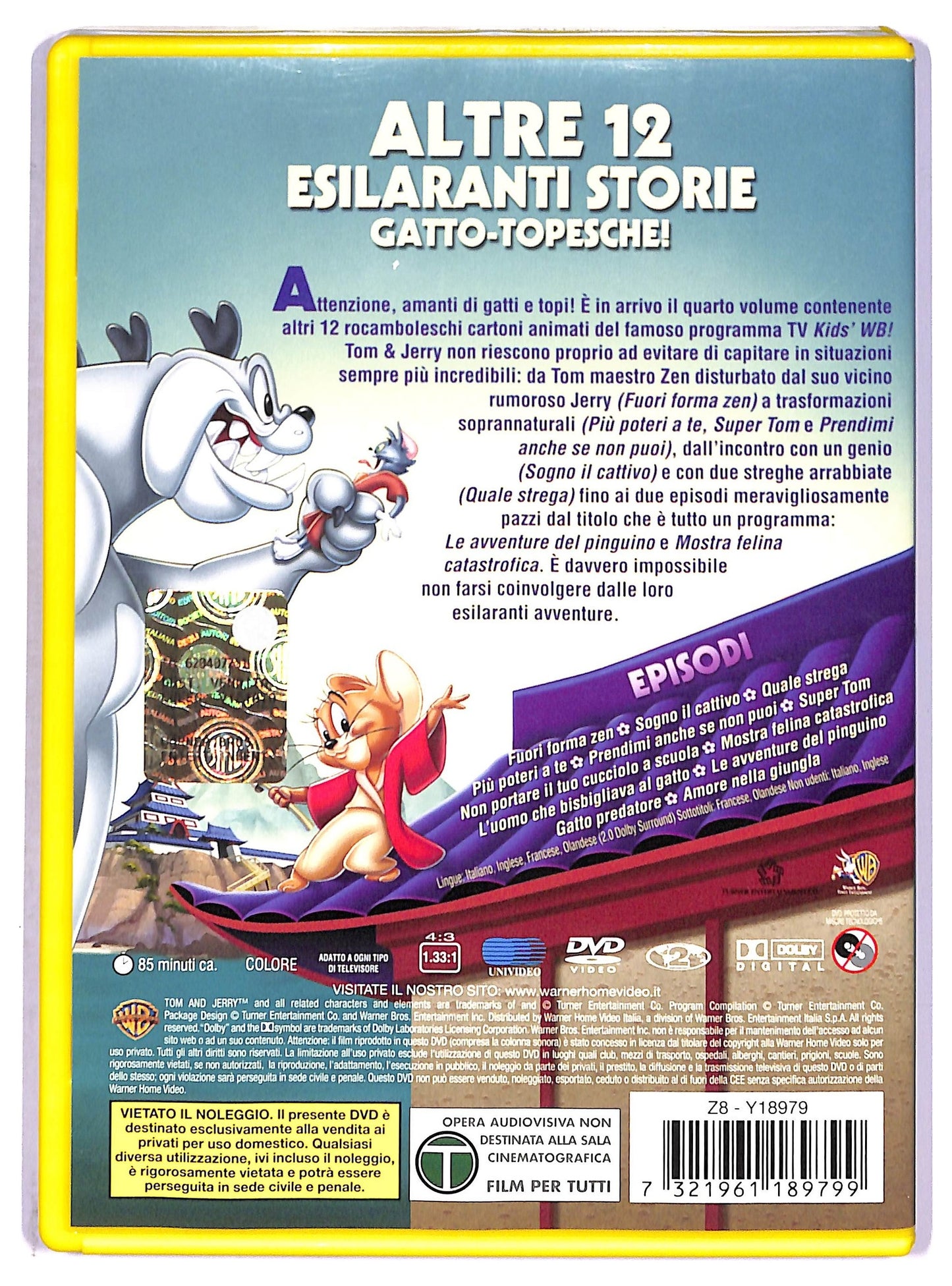 EBOND Tom & Jerry tales Vol 04 DVD D790035