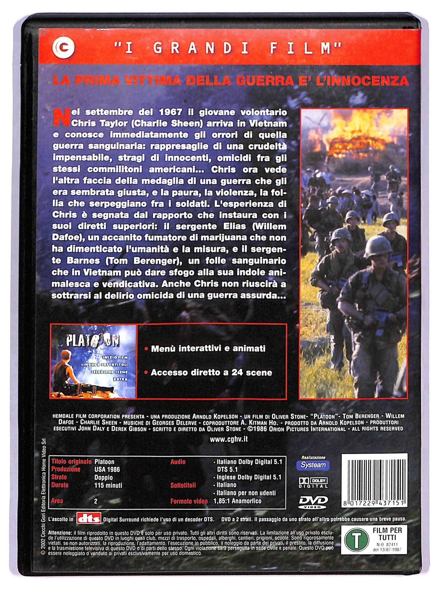 EBOND Platoon DVD D790105