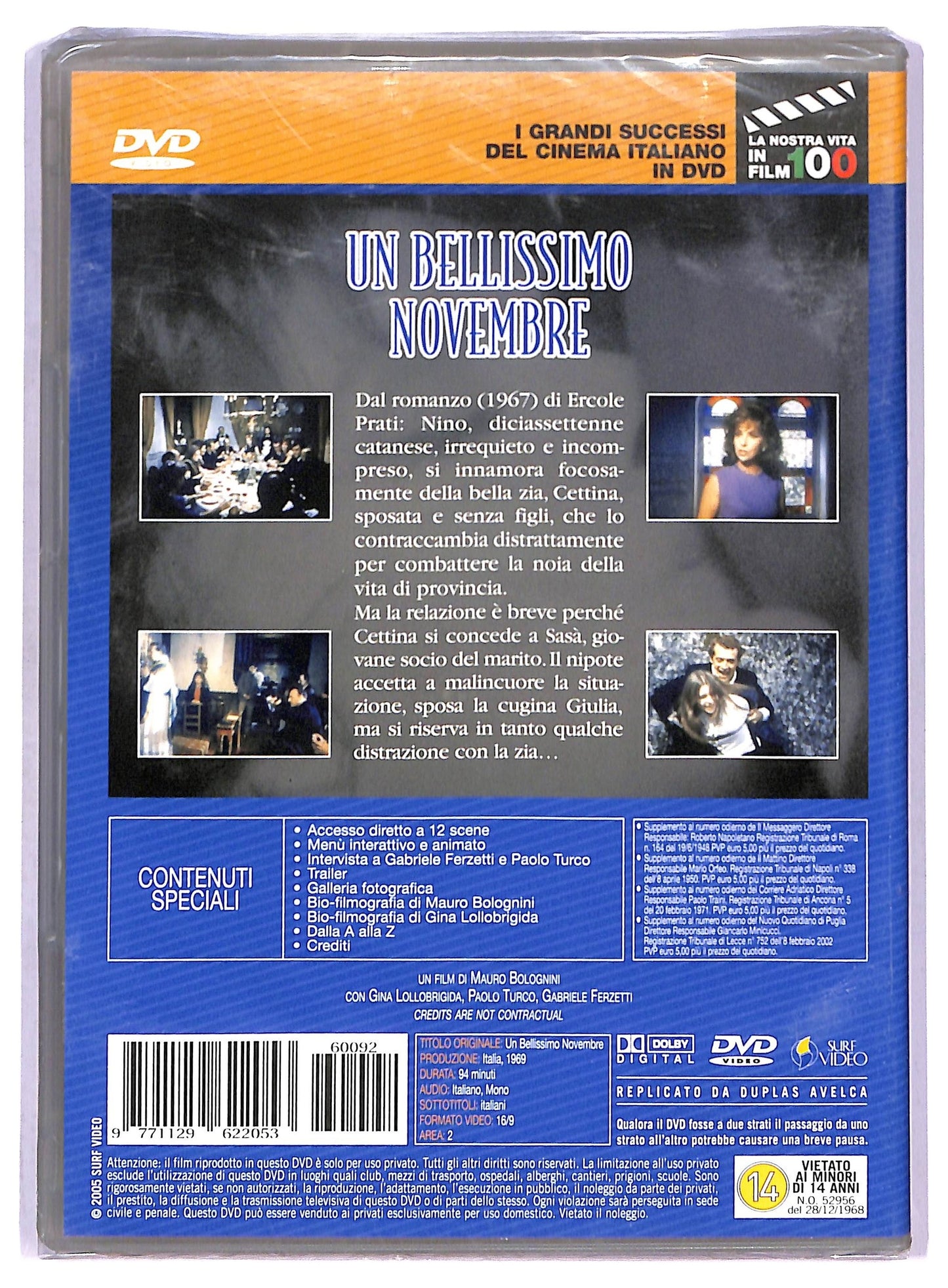 EBOND Un Bellissimo Novembre DVD  Editoriale D790140